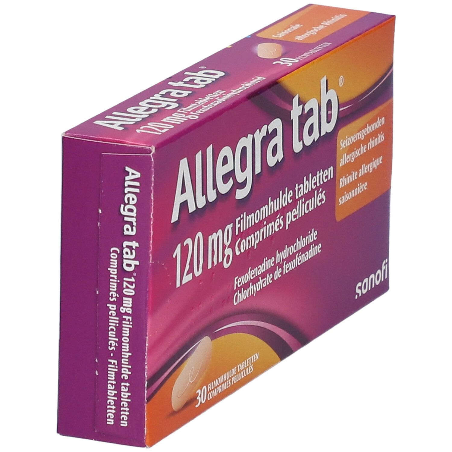 Allegra tab® 120mg 30 St - Farmaline