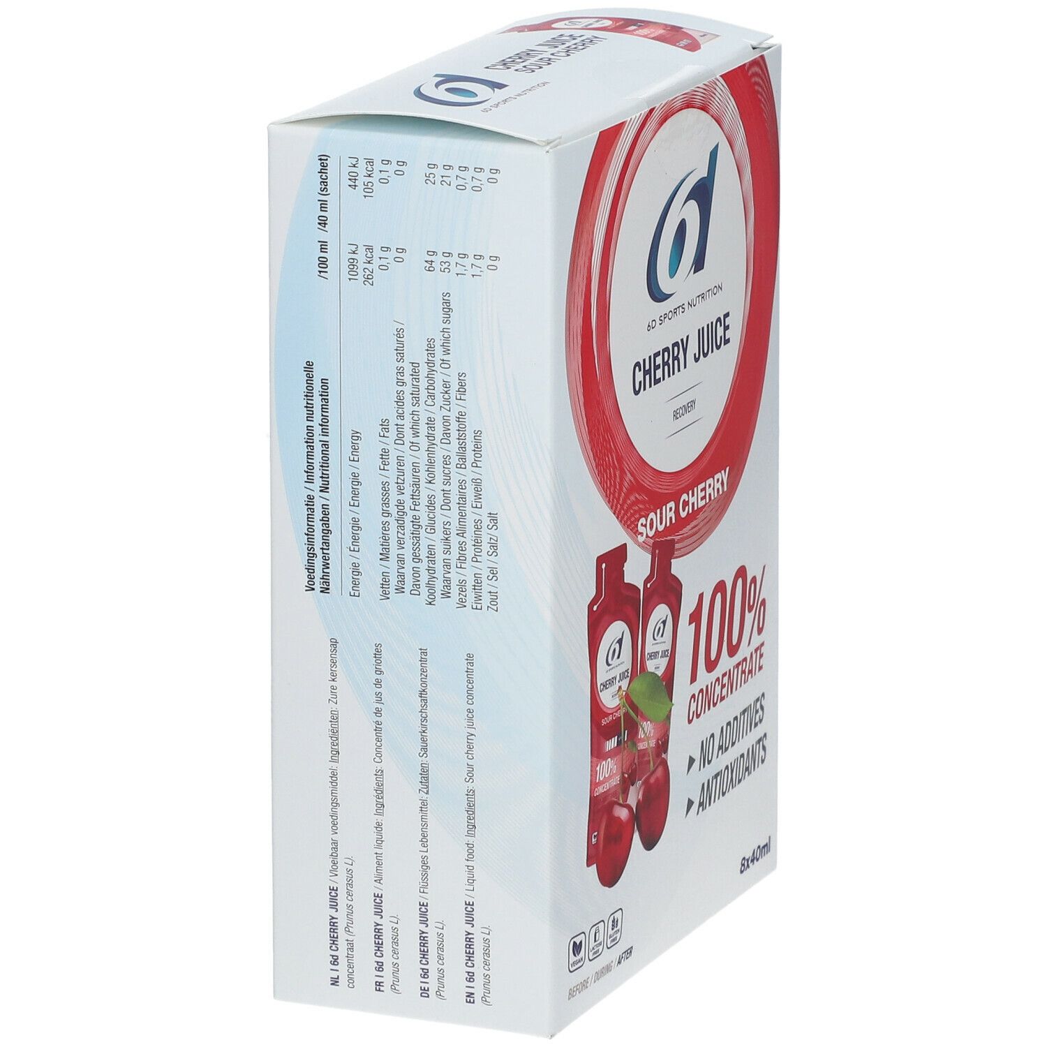 6D Sports Nutrition Recovery Cherry Juice