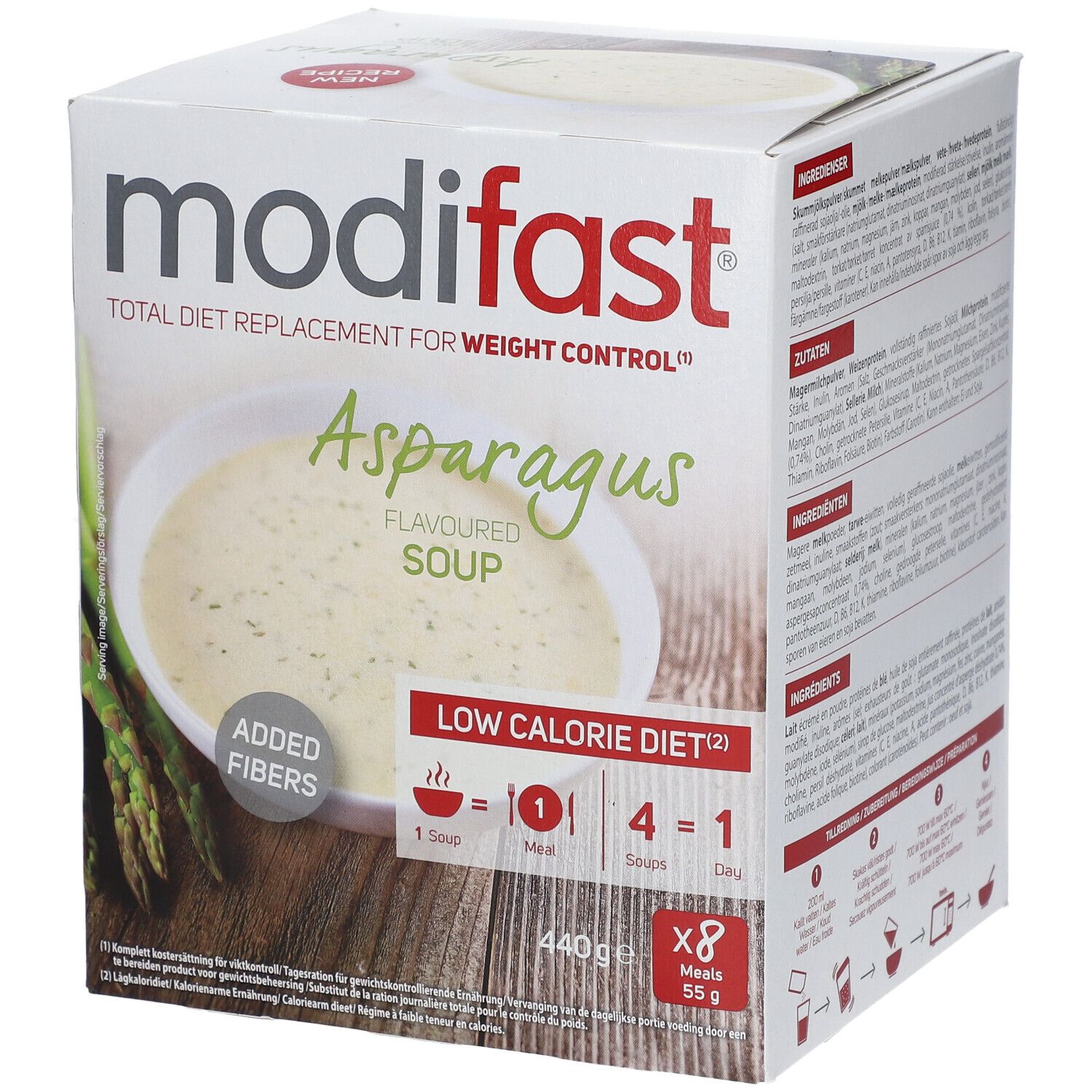 Modifast® Low Calorie Diet Soupe d'Asperges