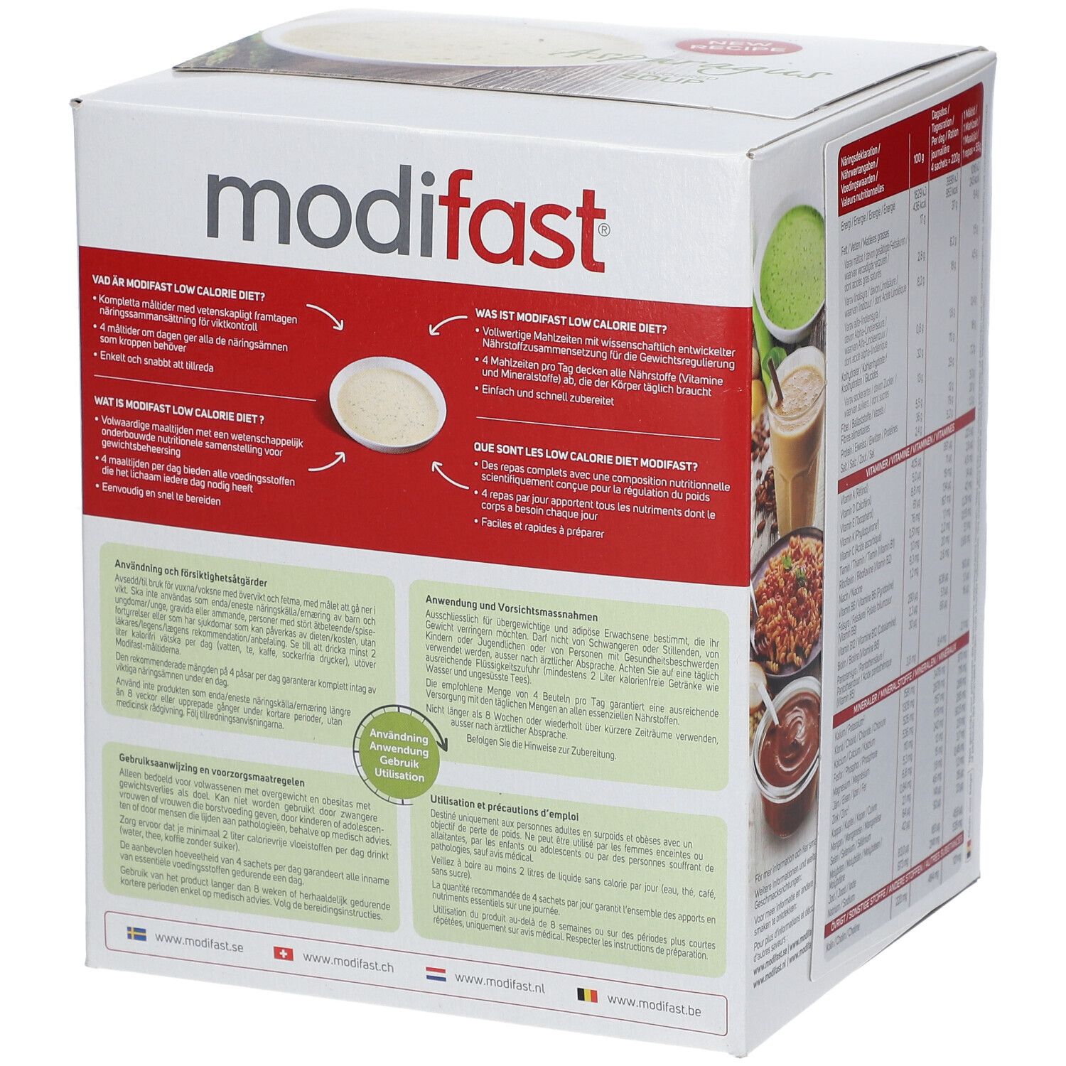 Modifast® Low Calorie Diet Soupe d'Asperges