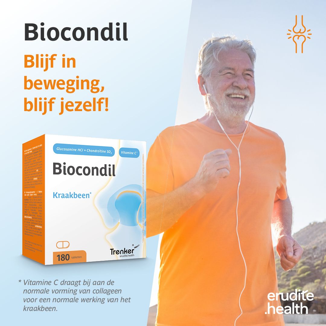 Biocondil Kraakbeen Doos met 180 tabletten.