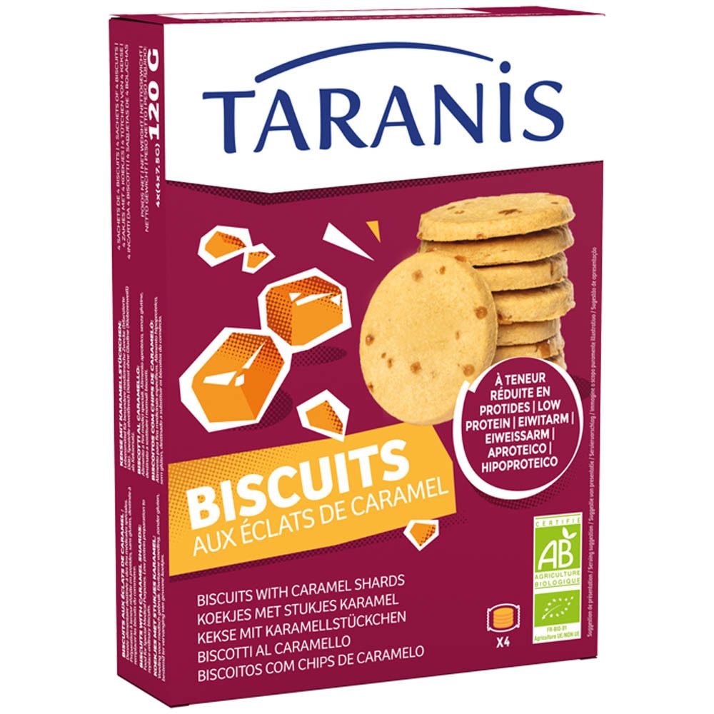 Taranis Biscuits aux Éclats de Caramel Bio