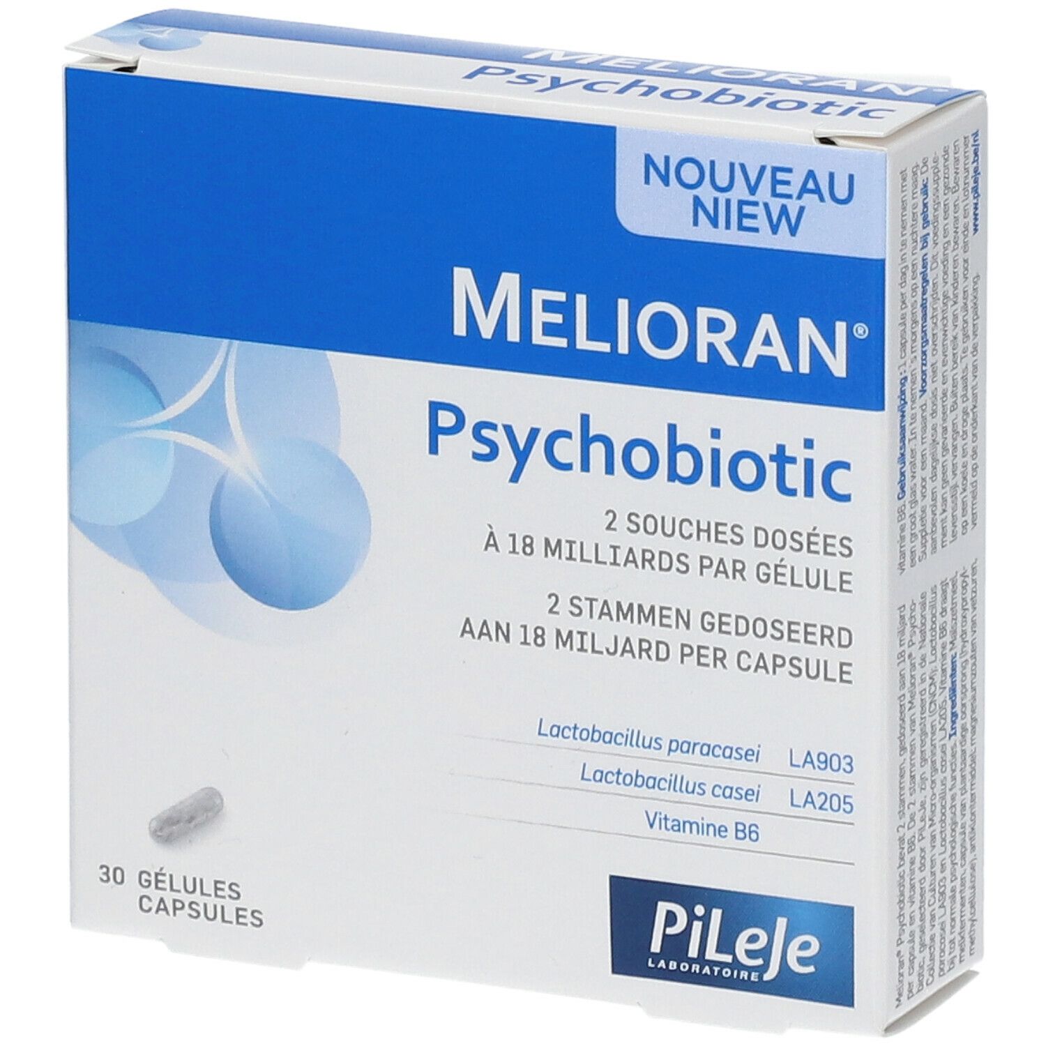 Pileje Melioran Psychobiotic