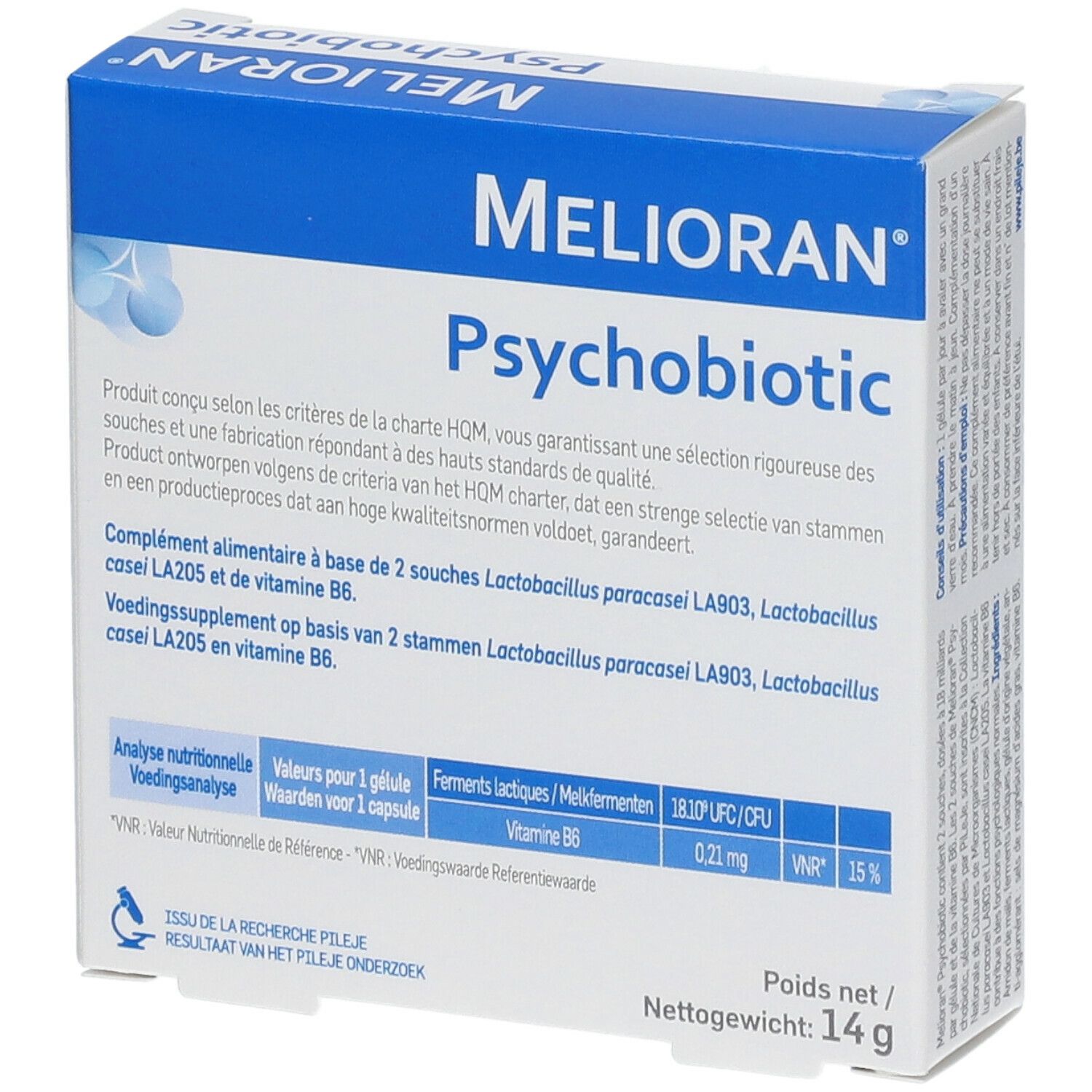 Pileje Melioran Psychobiotic