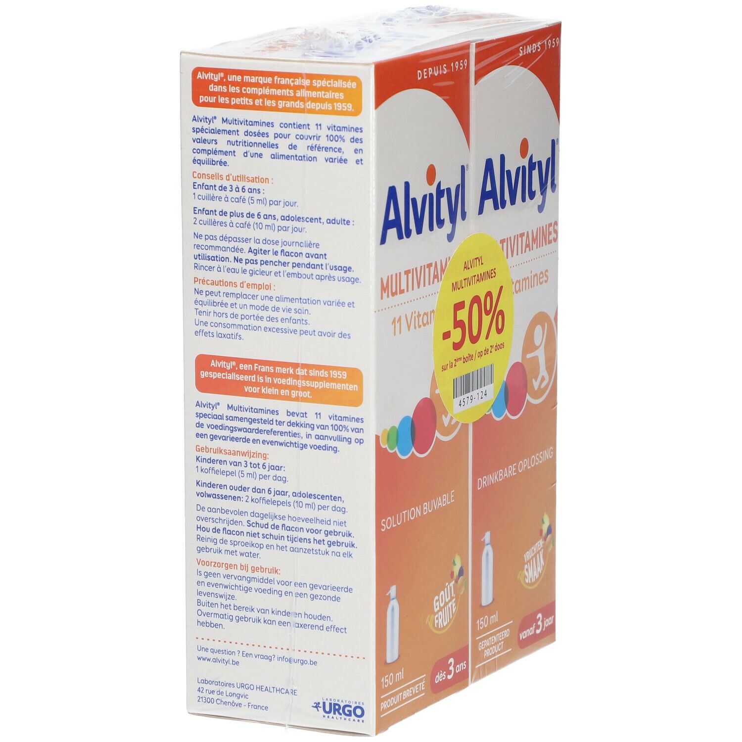 Alvityl® Multivitamines DUO