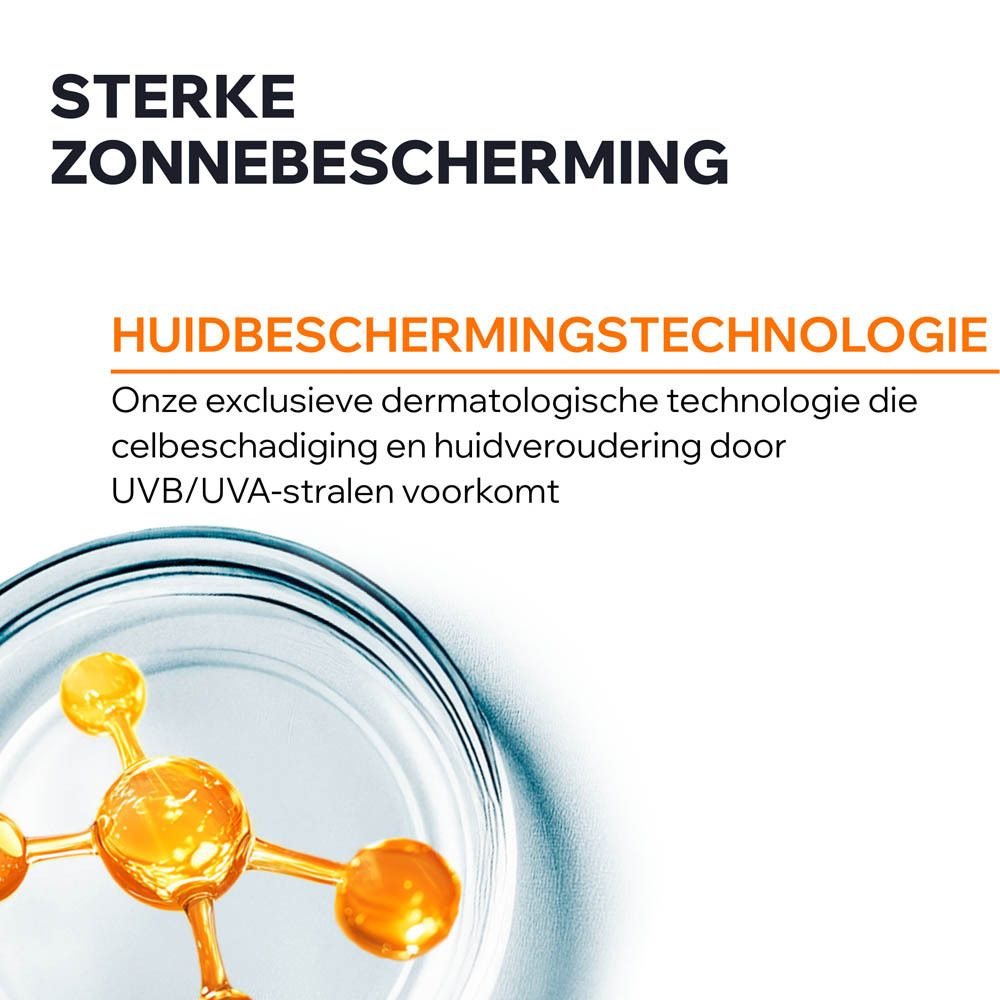 Close-up van ingrediënten. Ultra-antioxidantencomplex. Astaxanthine + Vitamine E. Beschermt tegen vrije radicalen.