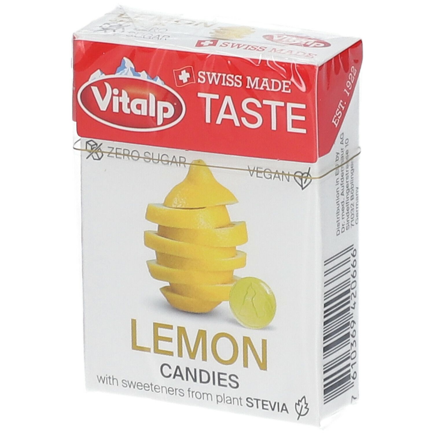 Vitalp Bonbons Citron Sans Sucre