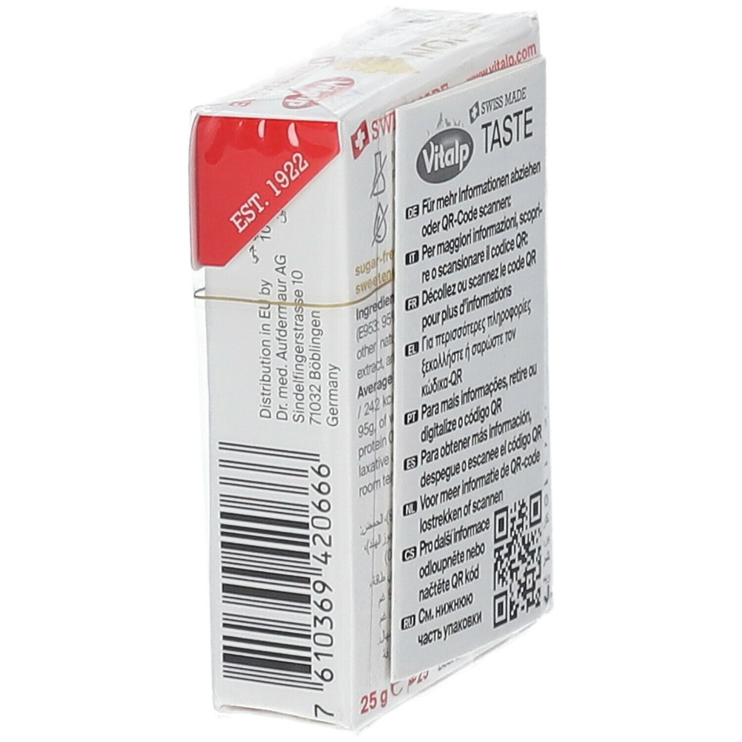Vitalp Bonbons Citron Sans Sucre