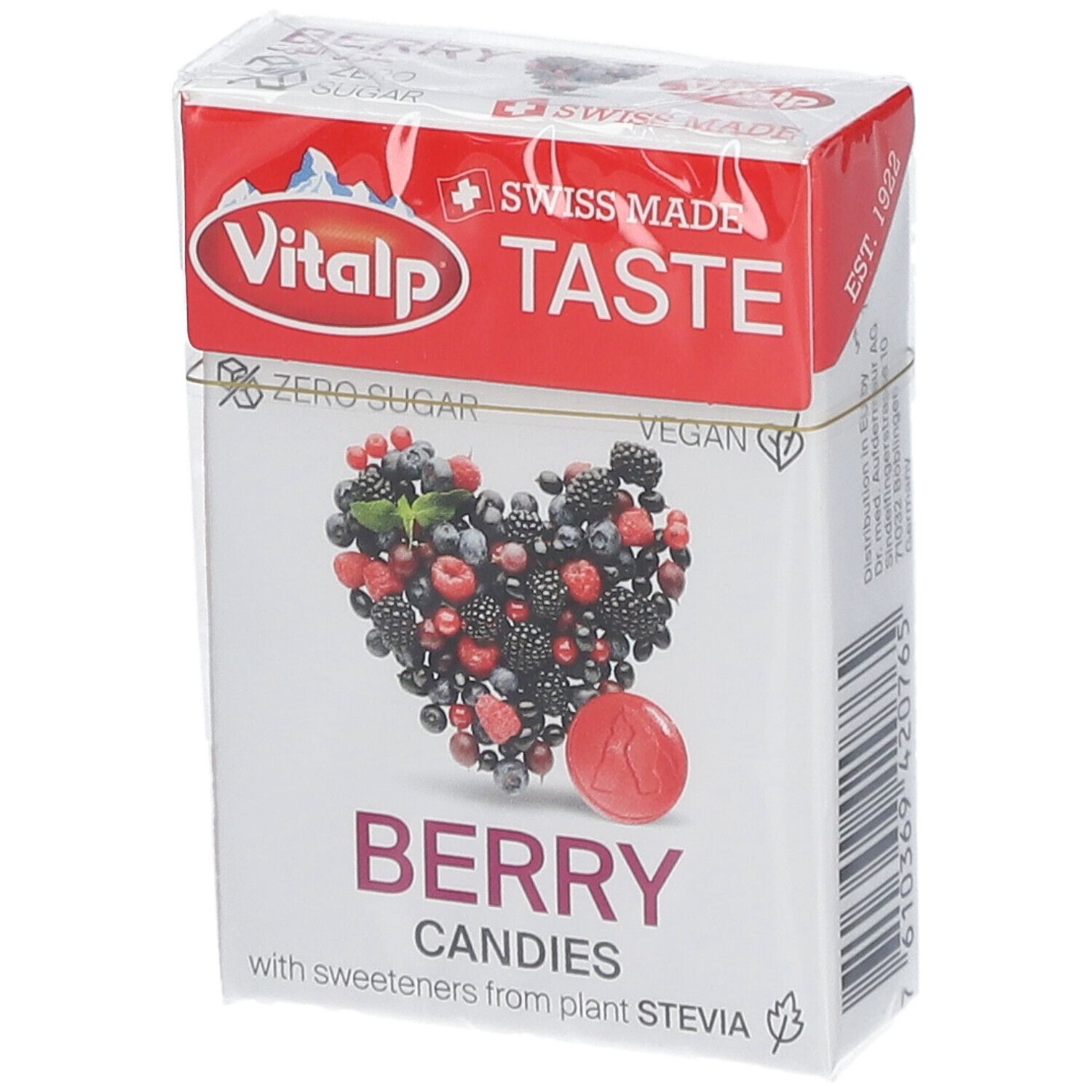 Vitalp Bonbons Baie Sans Sucre