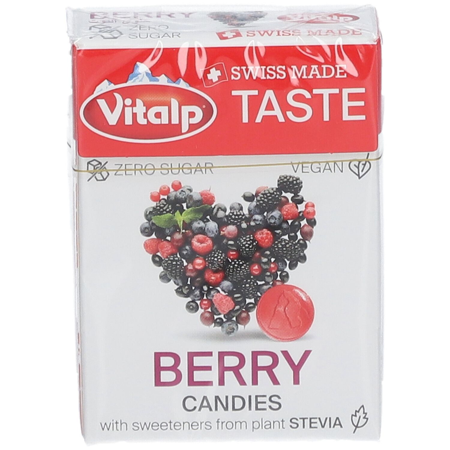 Vitalp Bonbons Baie Sans Sucre
