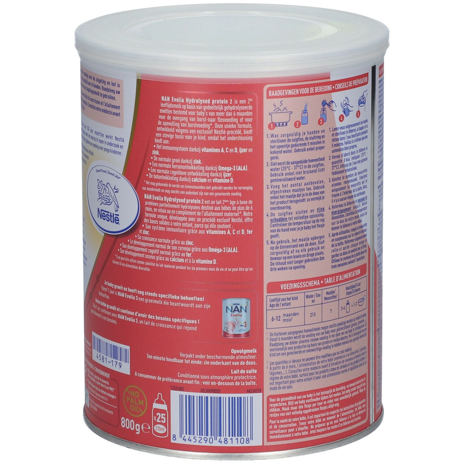 Nestlé® NAN® Evolia 2 Hydrolysed Protein