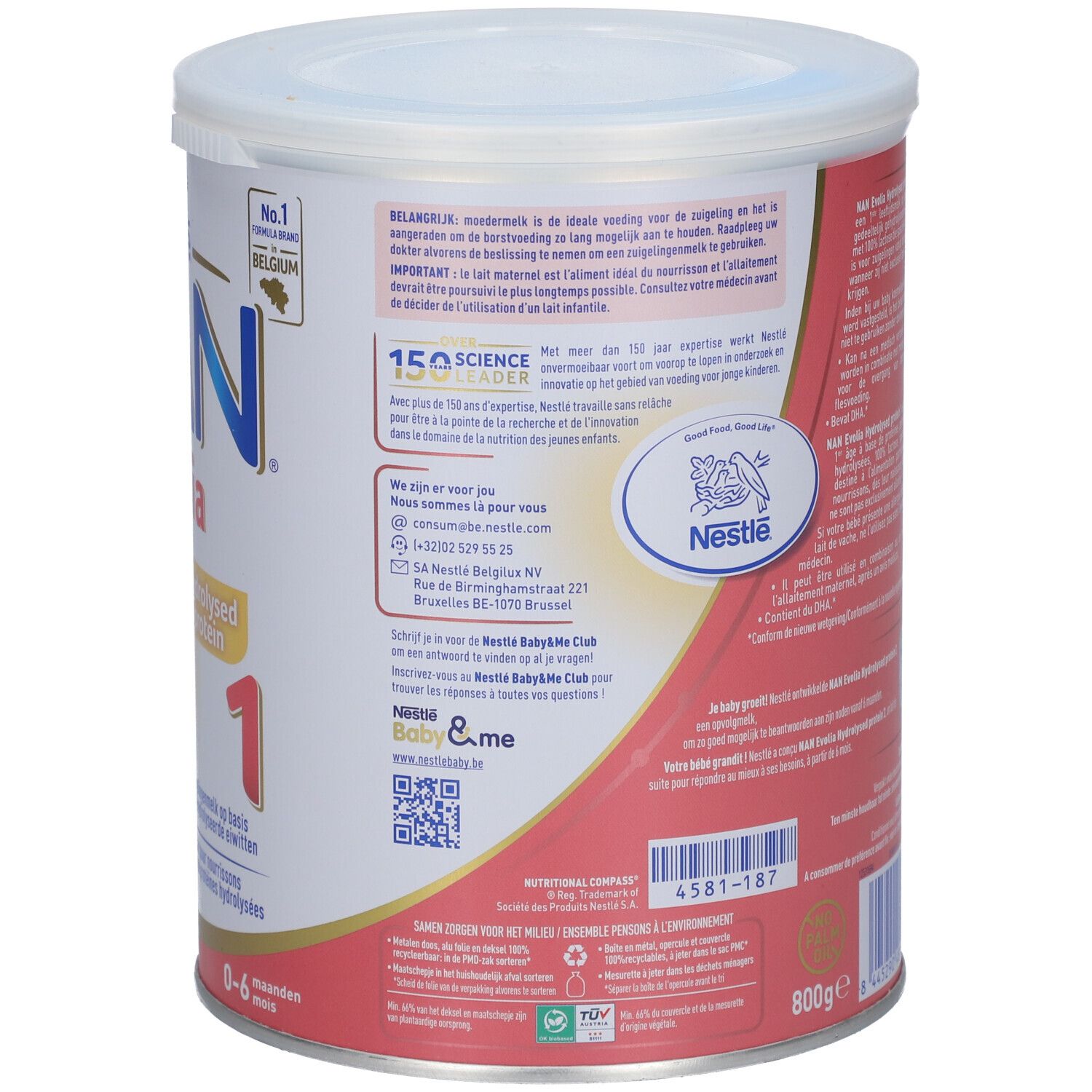 Nestlé® NAN® Evolia Hydrolysed Protein 1