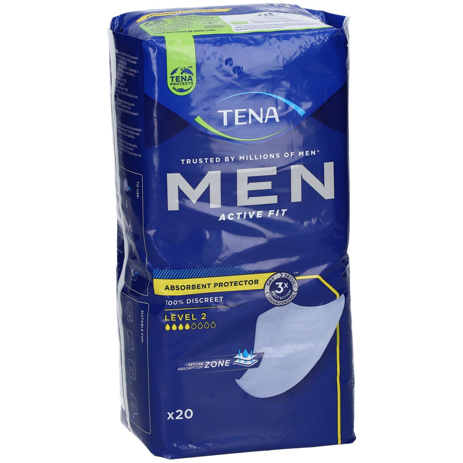 TENA Men Active Fit Absorbent Protector Level 2 750776