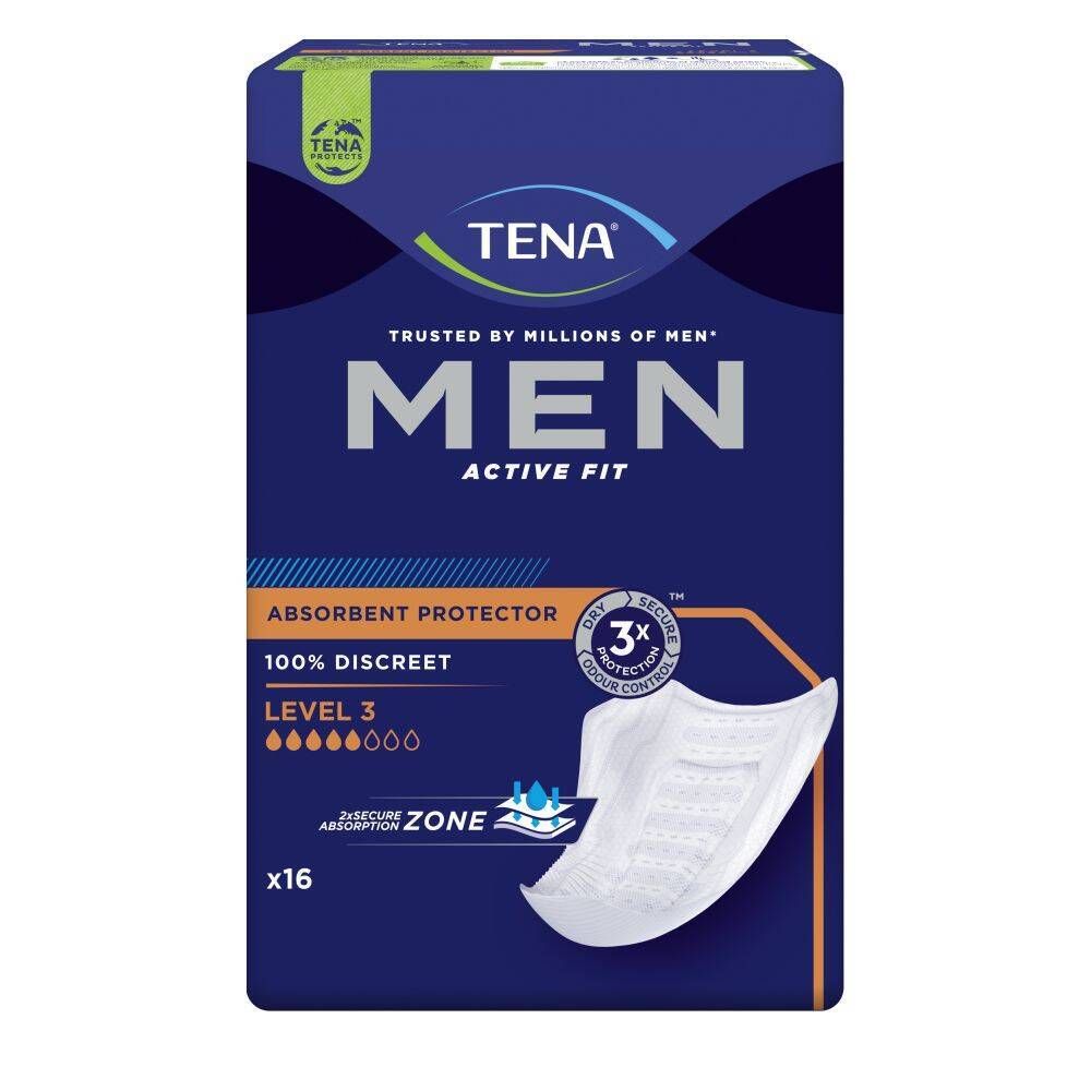 TENA Men Active Fit Absorbent Protector Level 3 750830