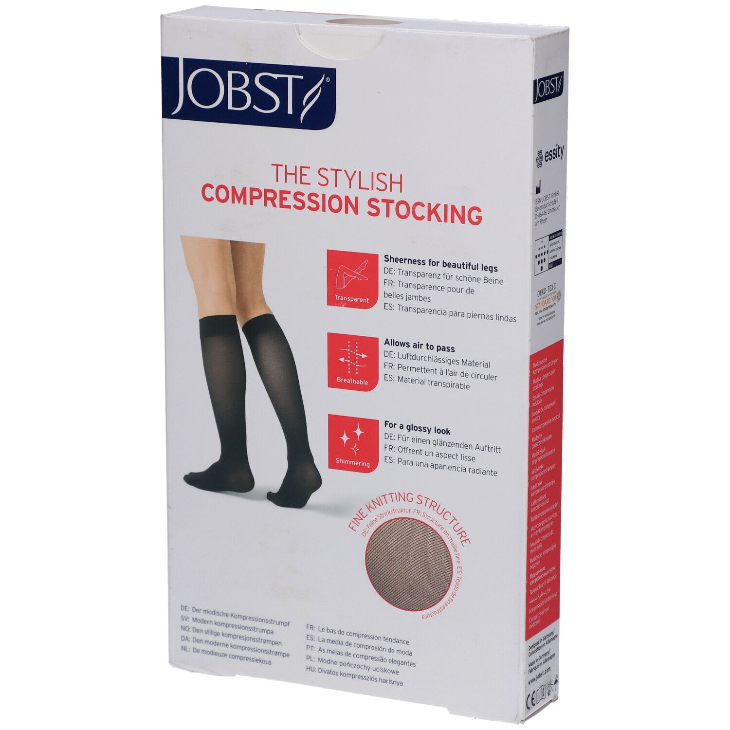 Jobst Ultras 2 AD PET Soft Caramel III paire – Bas de compression classe III