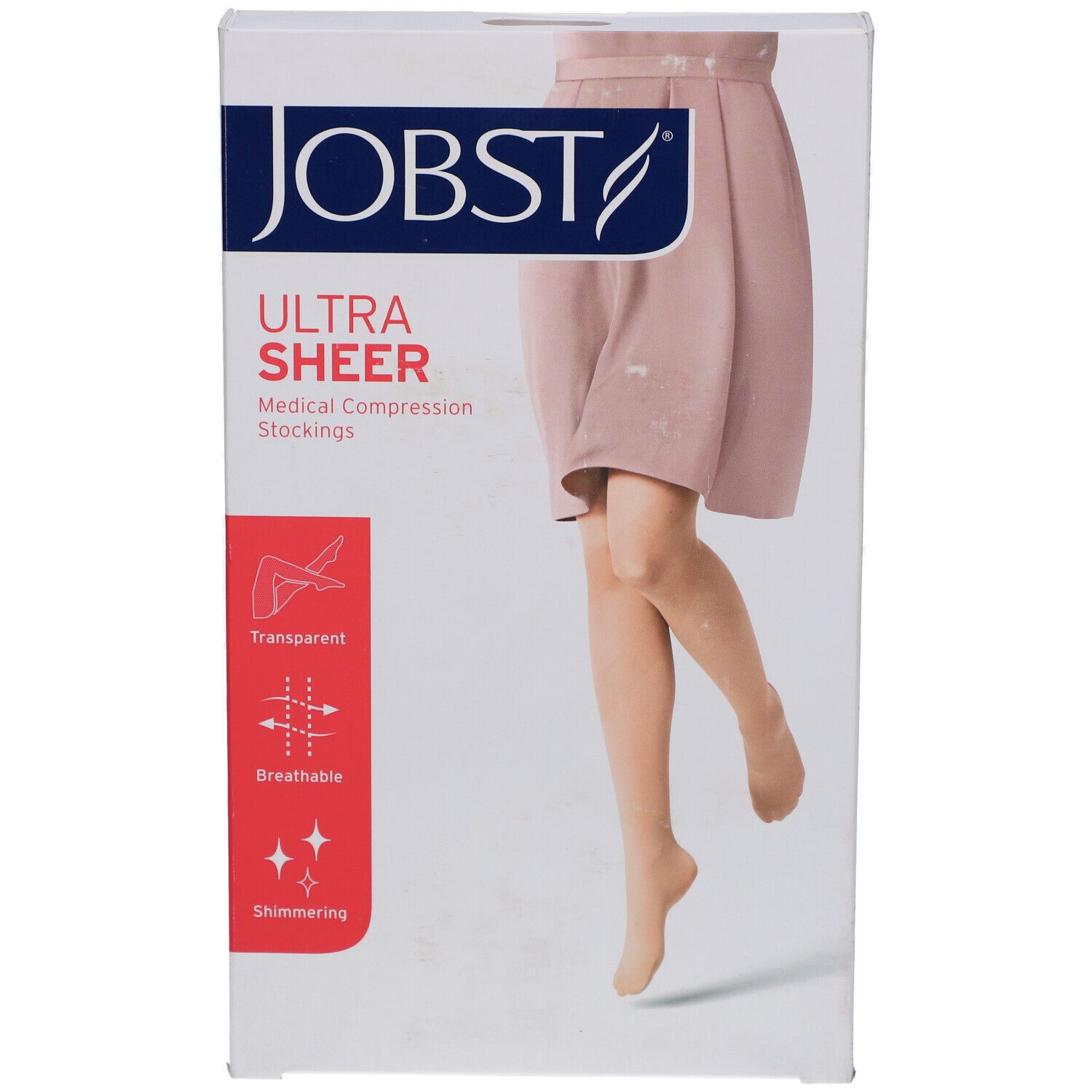 Jobst Ultras 2 AD PET Soft Caramel III paire – Bas de compression classe III