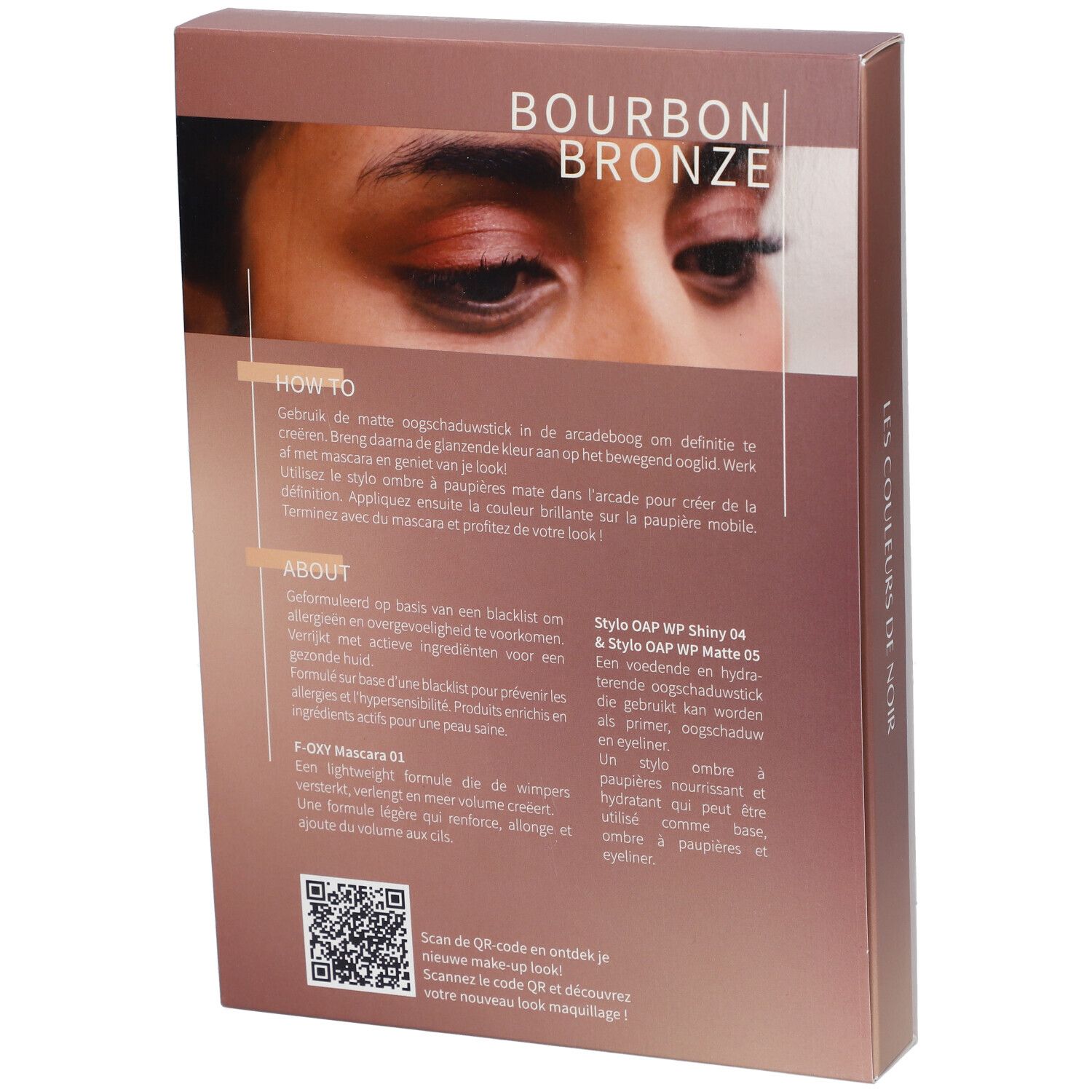 Couleurs de Noir Clean Beauty Essentials The Eye Edition Bourbon Bronze