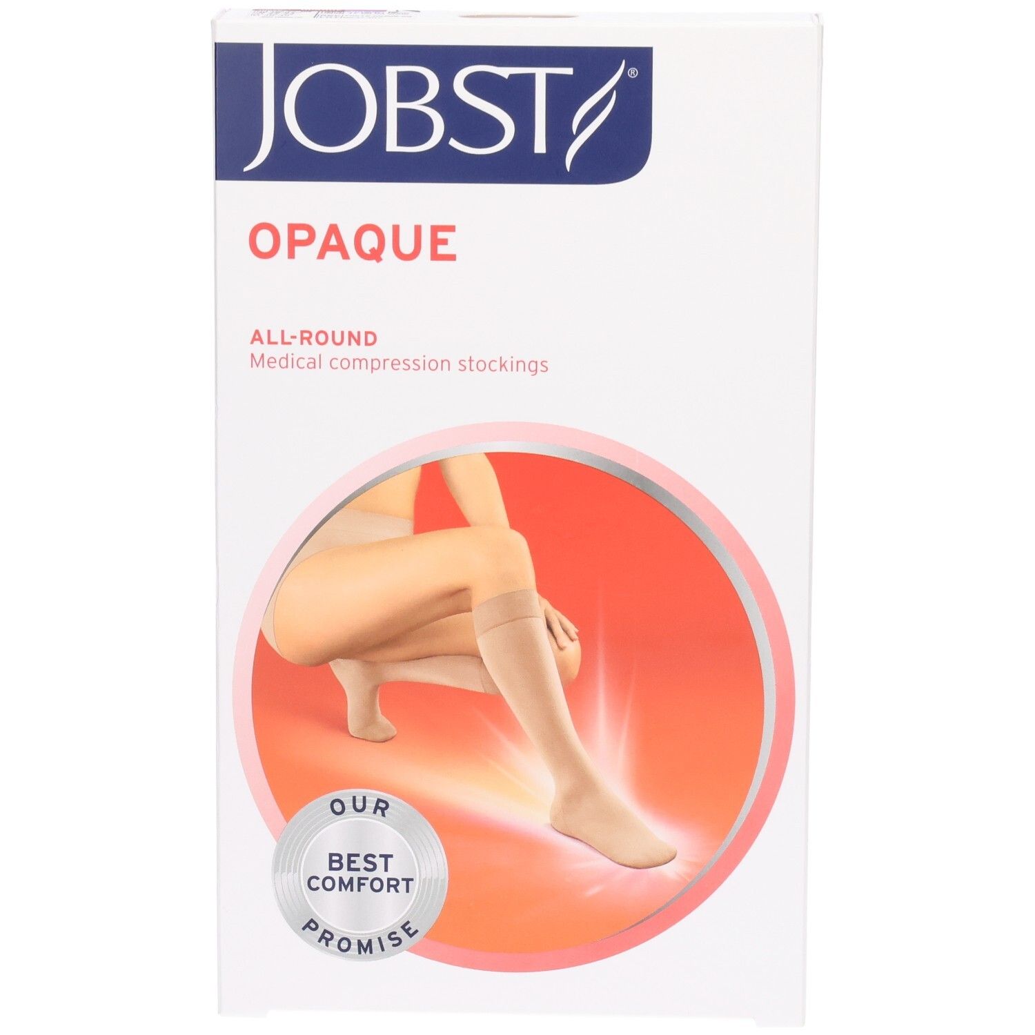 Emballage de bas de contention médicaux opaques Jobst, All-Round.