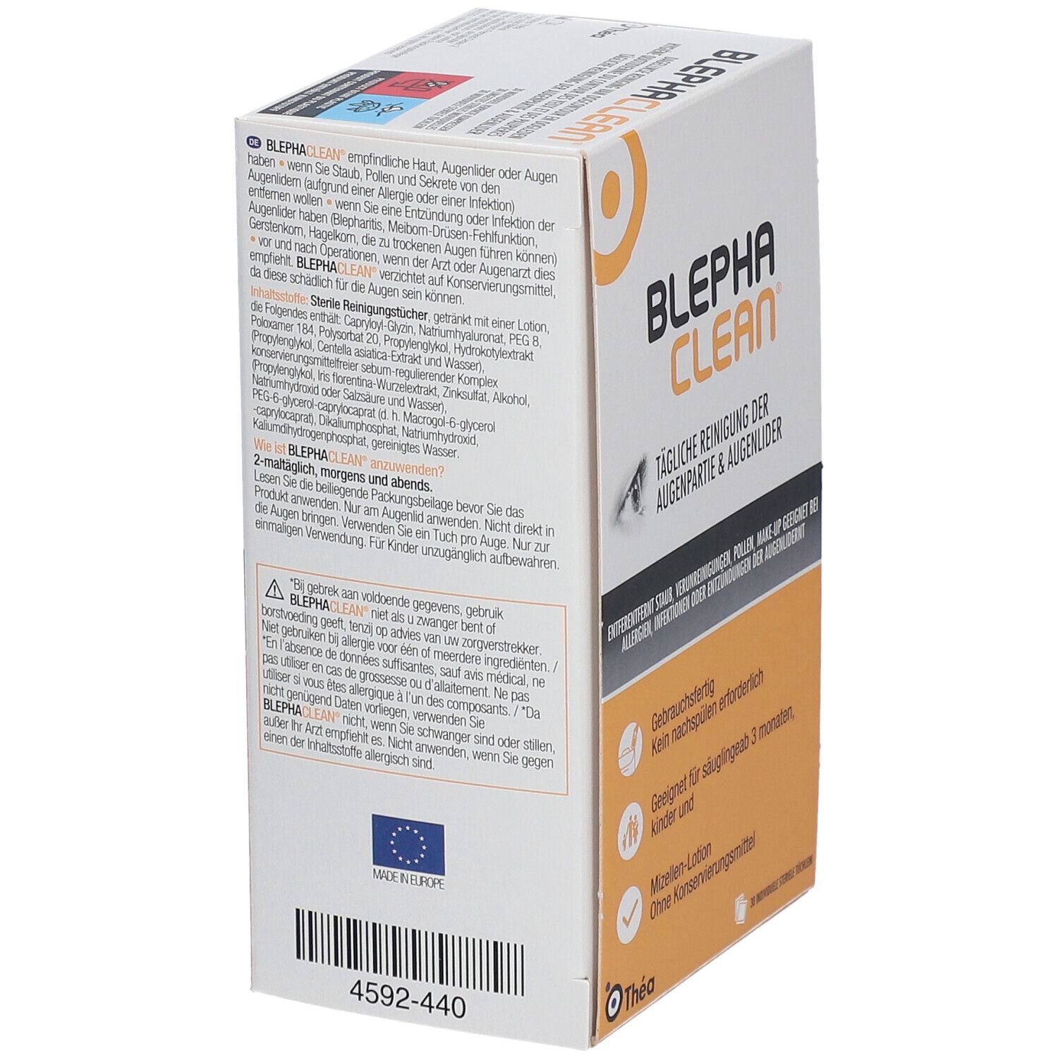 Blephaclean® 30 compresses