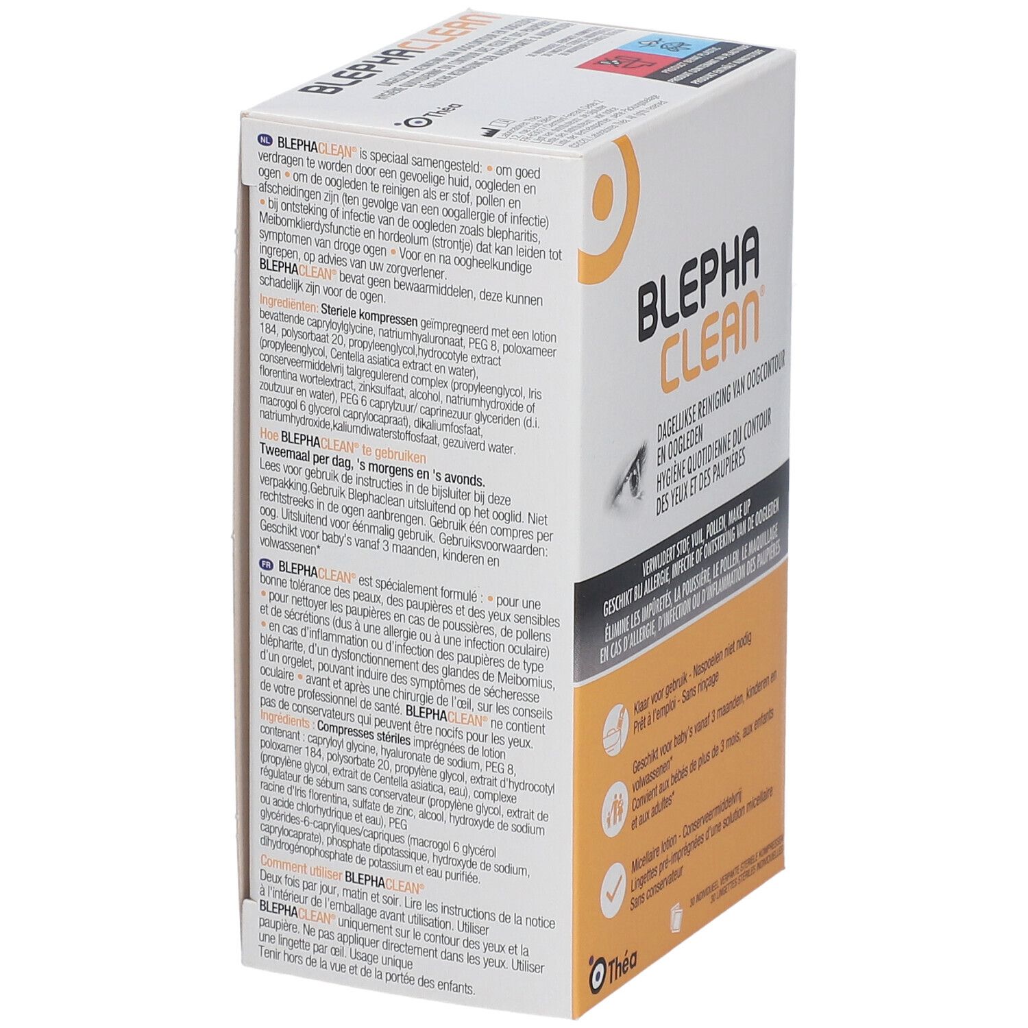 Blephaclean® 30 compresses