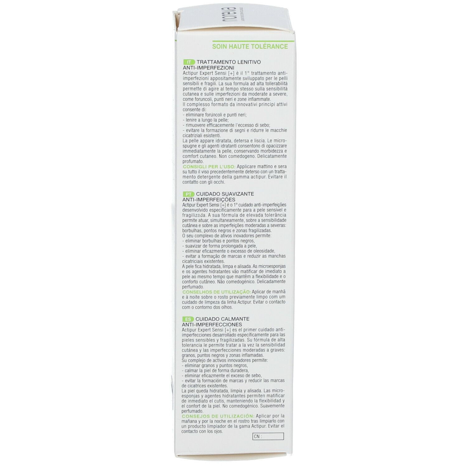 Noreva Actipur® Expert Sens[+] Soothing Anti-Imperfection Care