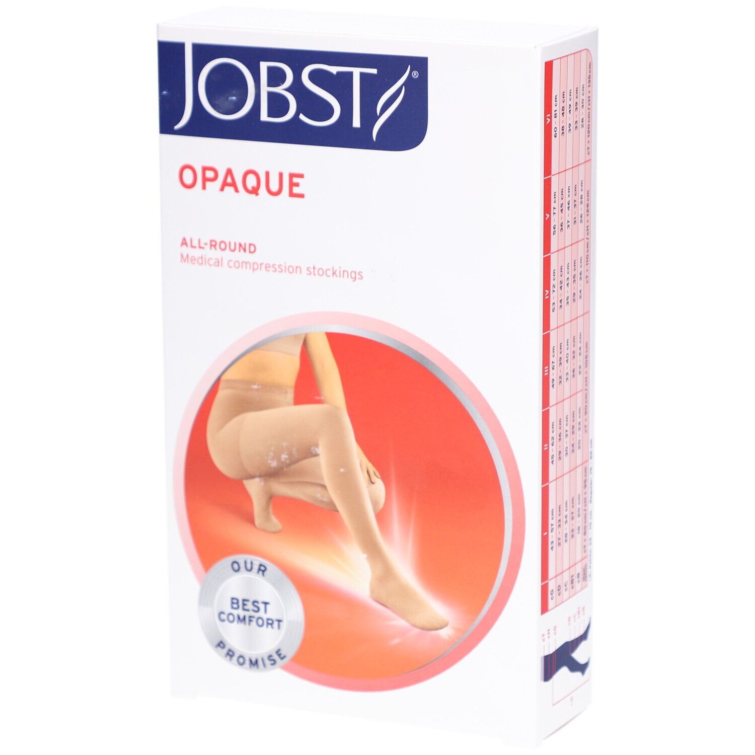 JOBST Opaque All-Round Bas de Compression Classe 2 Regular M