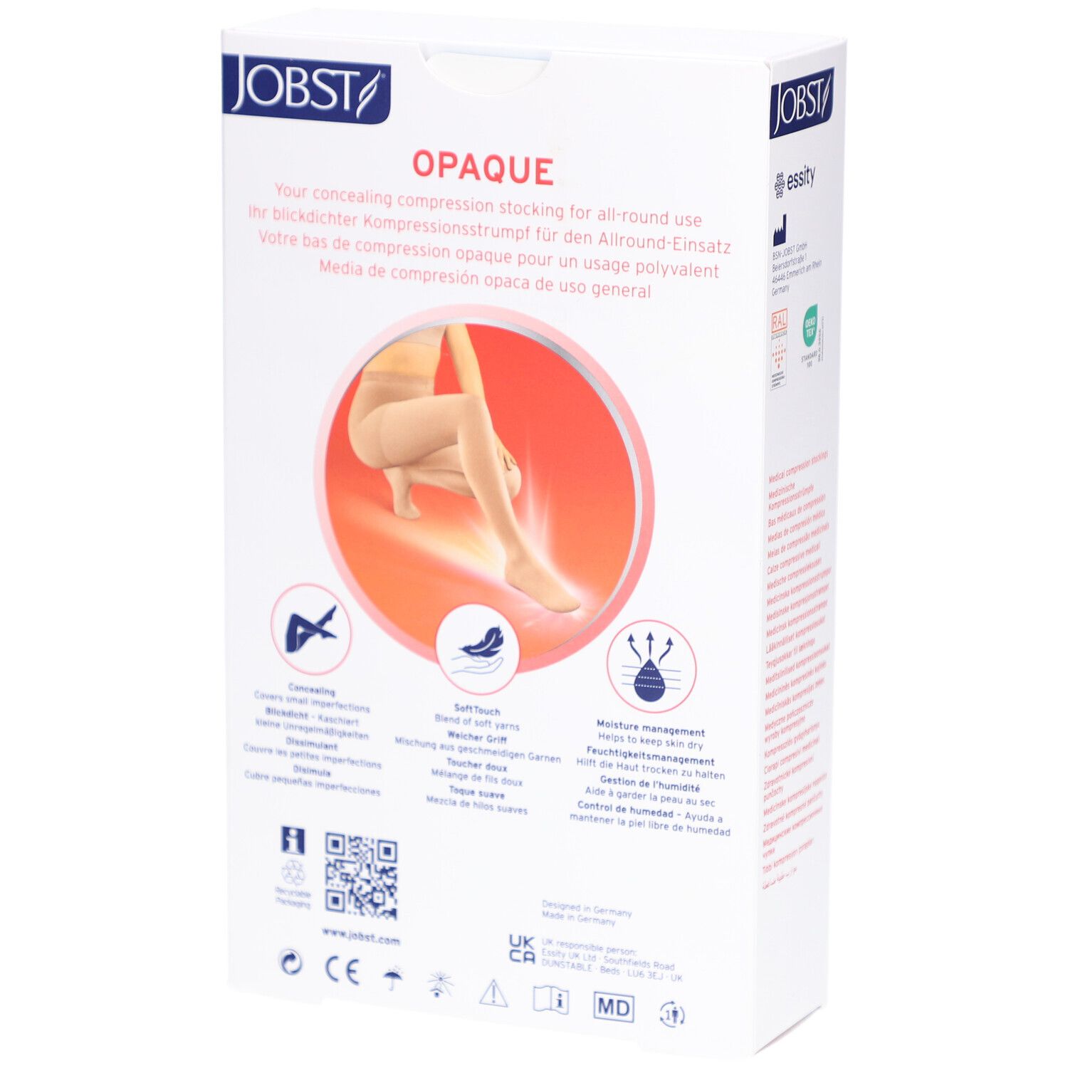 JOBST Opaque All-Round Bas de Compression Classe 2 Regular M