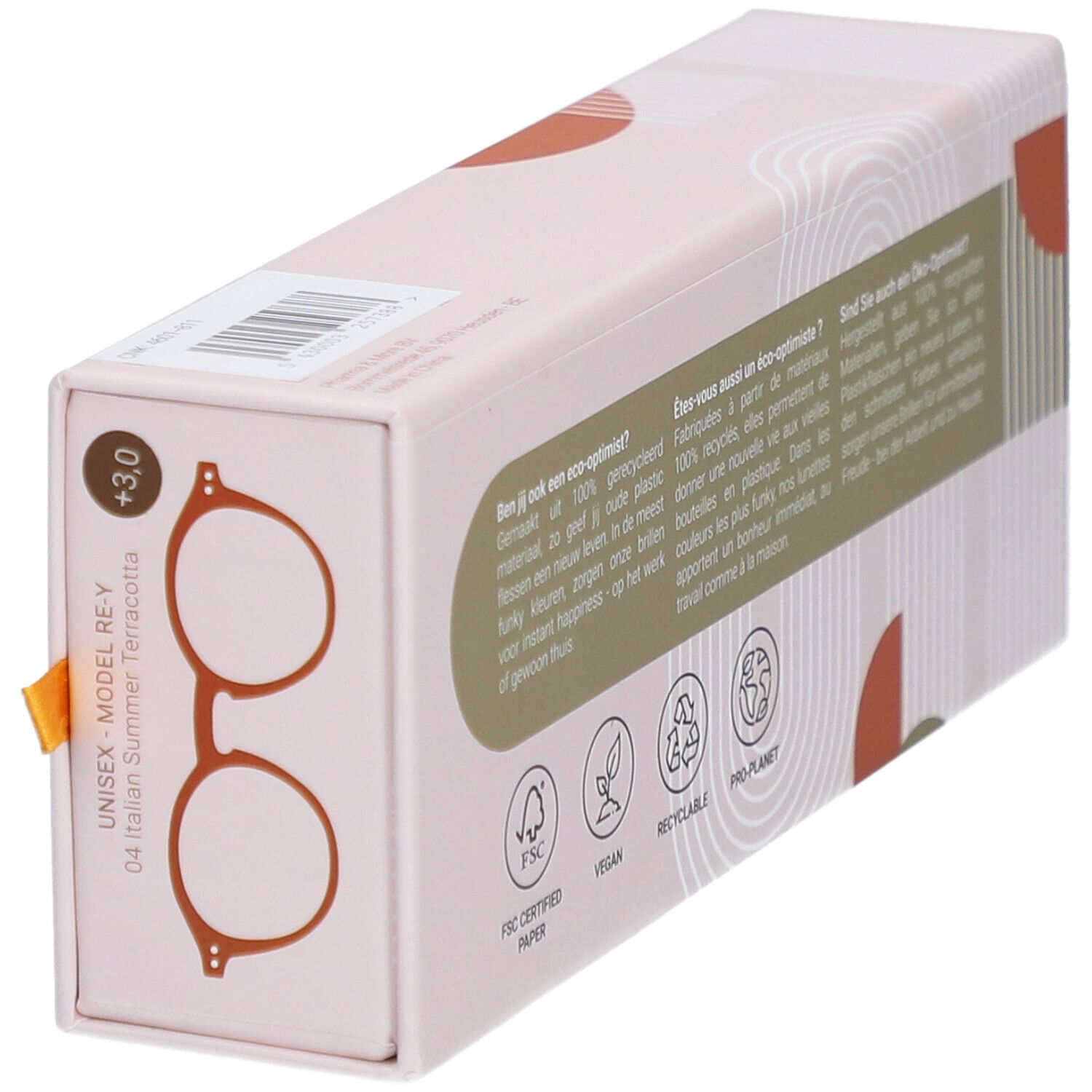 René(e) Lunettes +3 RE-Y 04 Italian Summer Terracottacotta