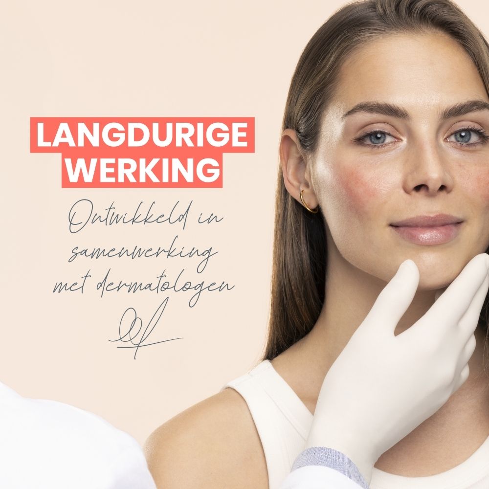 AVENE Antirougeurs Rosamed concentraat en verpakking. Productinformatie en merk zichtbaar.