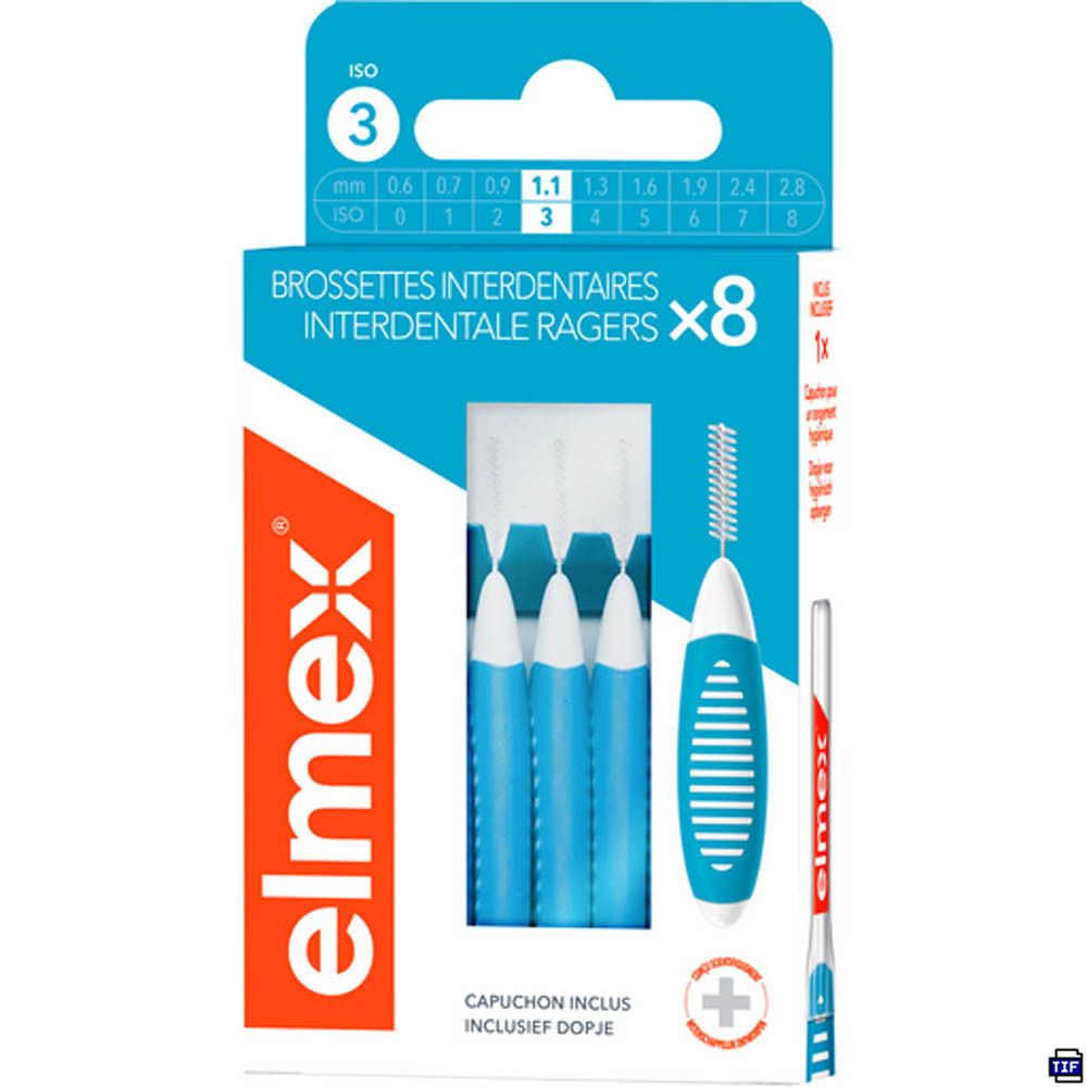 Elmex Set Interdentale Borsteltjes Iso 3 1,1 mm