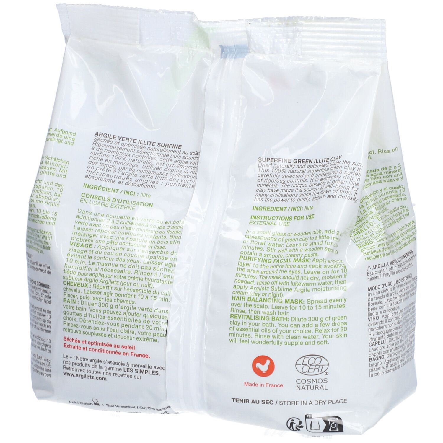 Argiletz Groene Klei Extra Fijn
