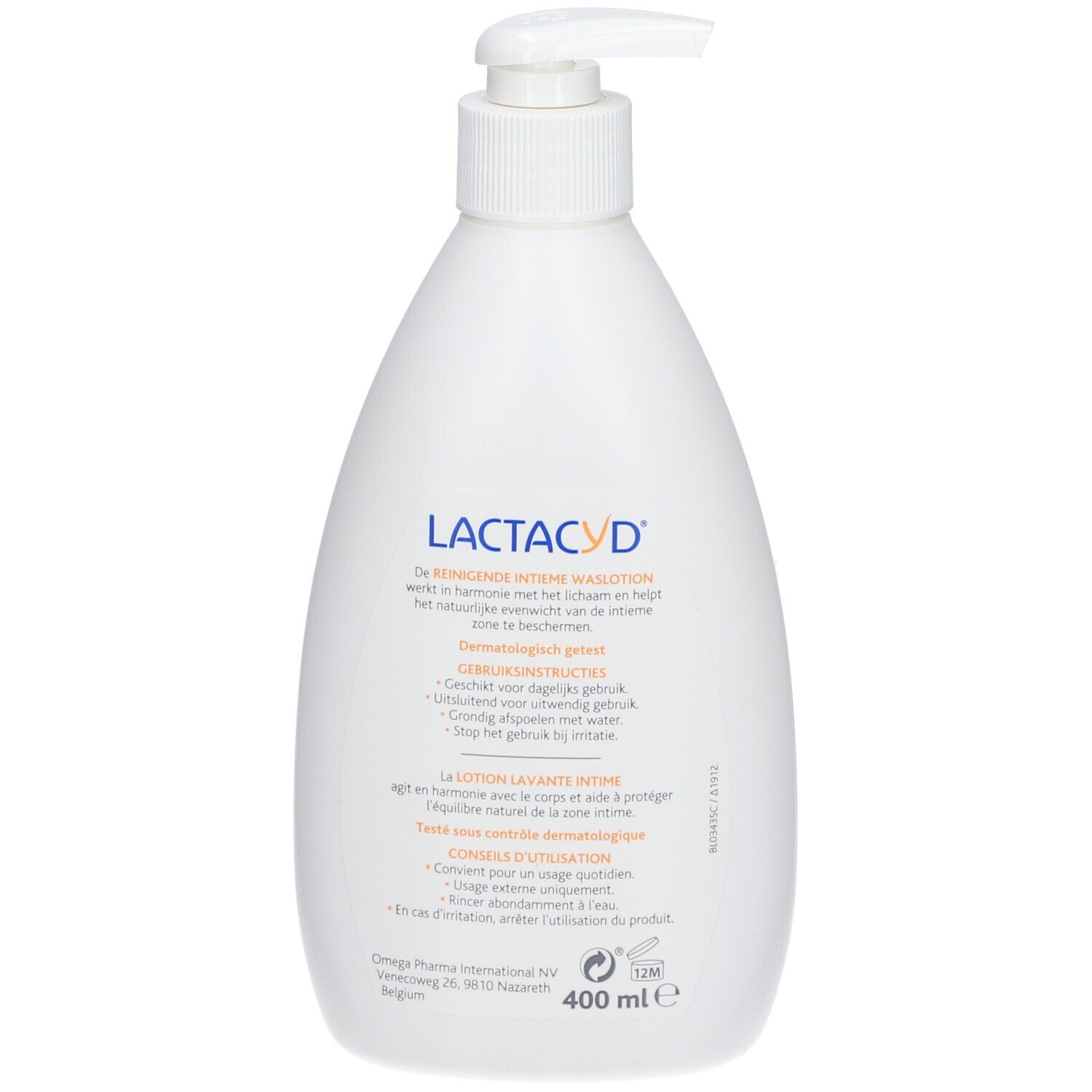 Lactacyd® Classic Lotion Lavante Intime Nettoyante