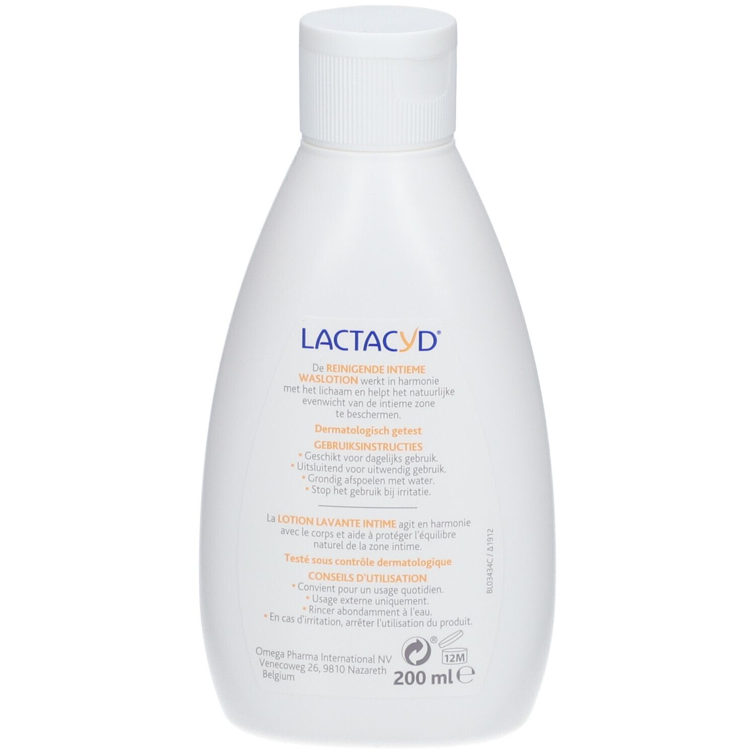 Lactacyd® Classic Lotion Lavante Intime Nettoyante