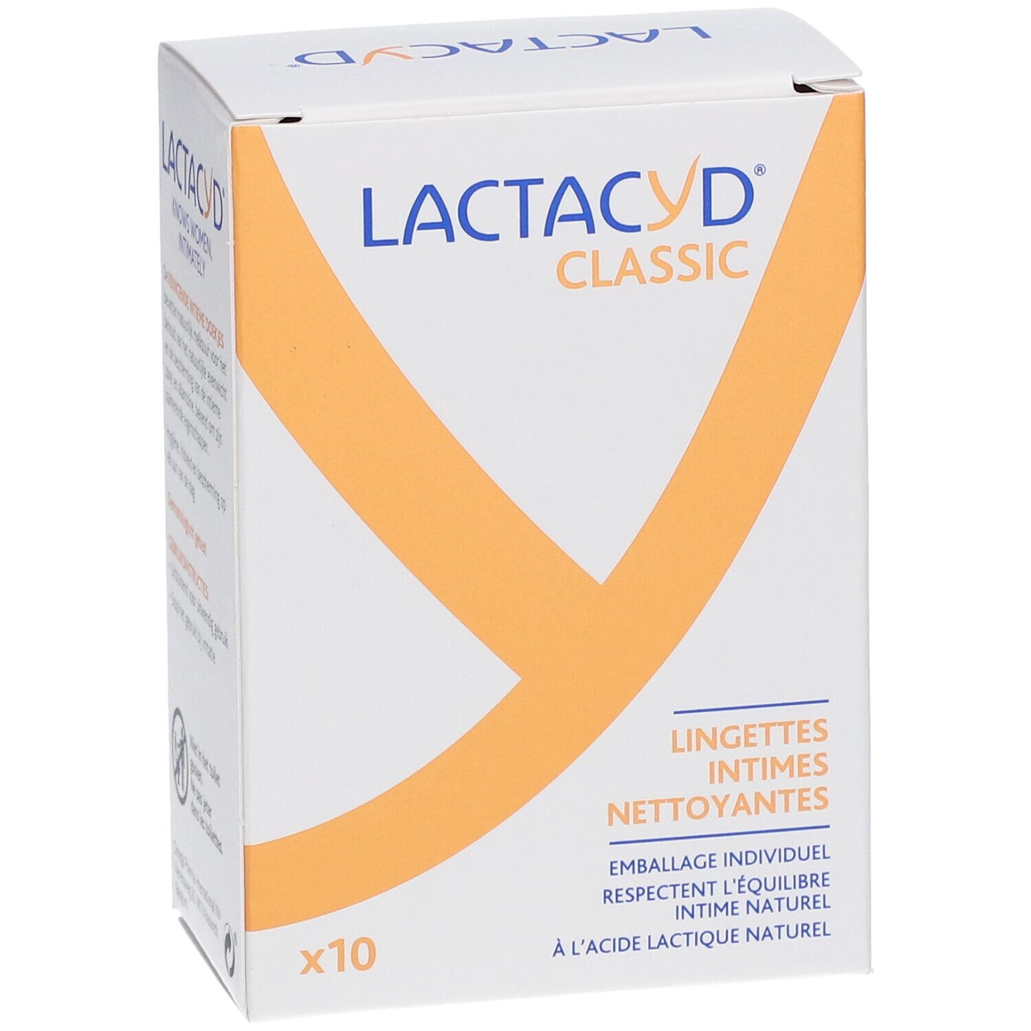 Lactacyd® Classic Lingettes Intimes Nettoyantes