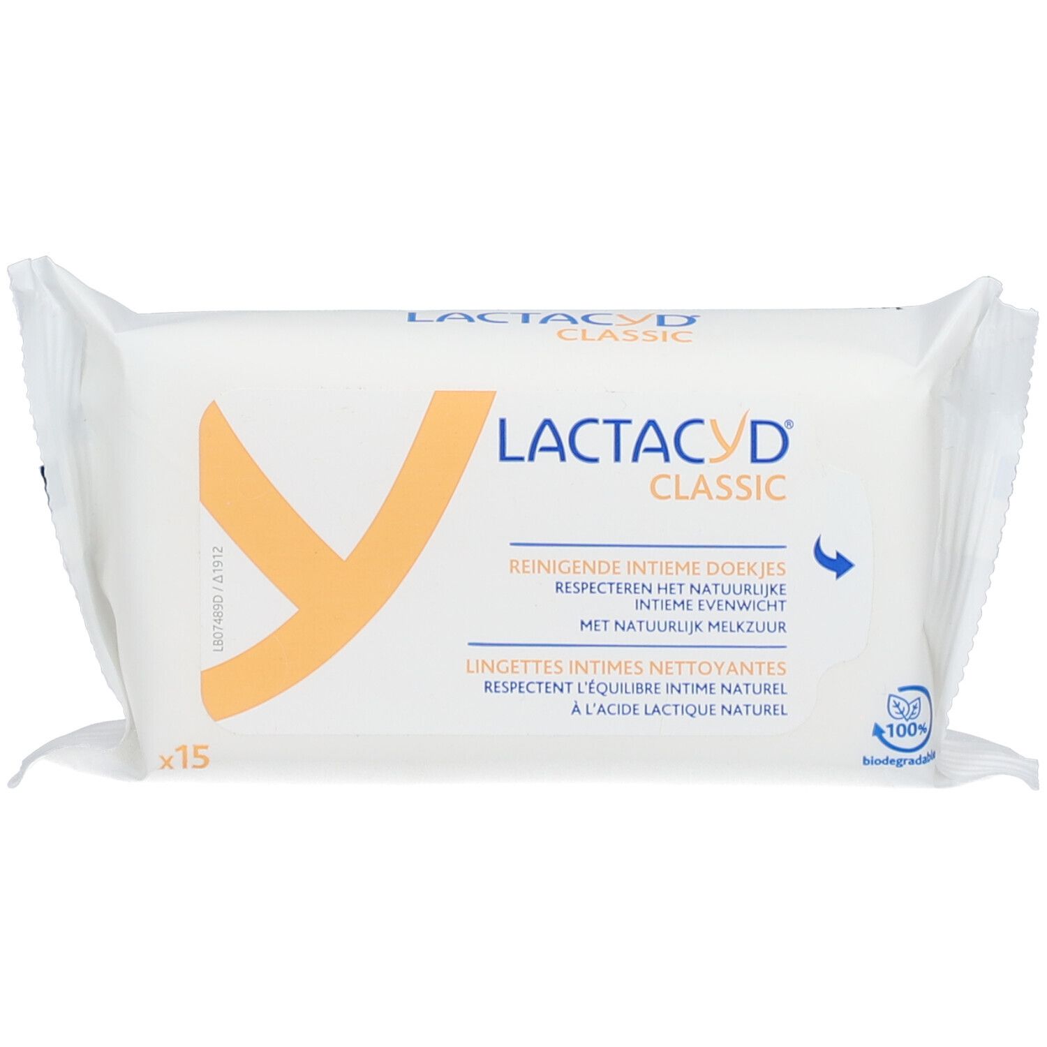 Lactacyd® Classic Lingettes Intimes Nettoyantes