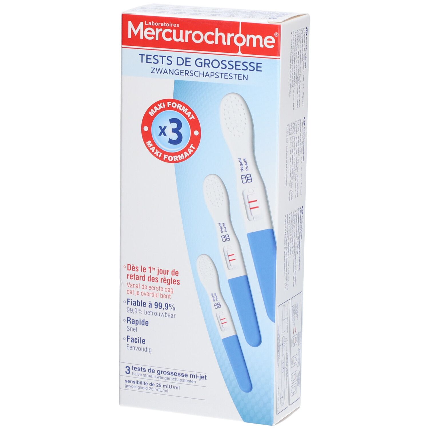 Mercurochrome® Zwangerschapstest