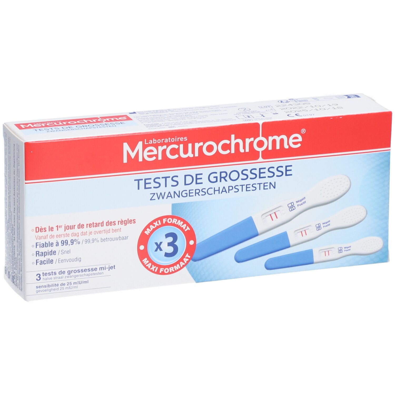 Mercurochrome® Zwangerschapstest