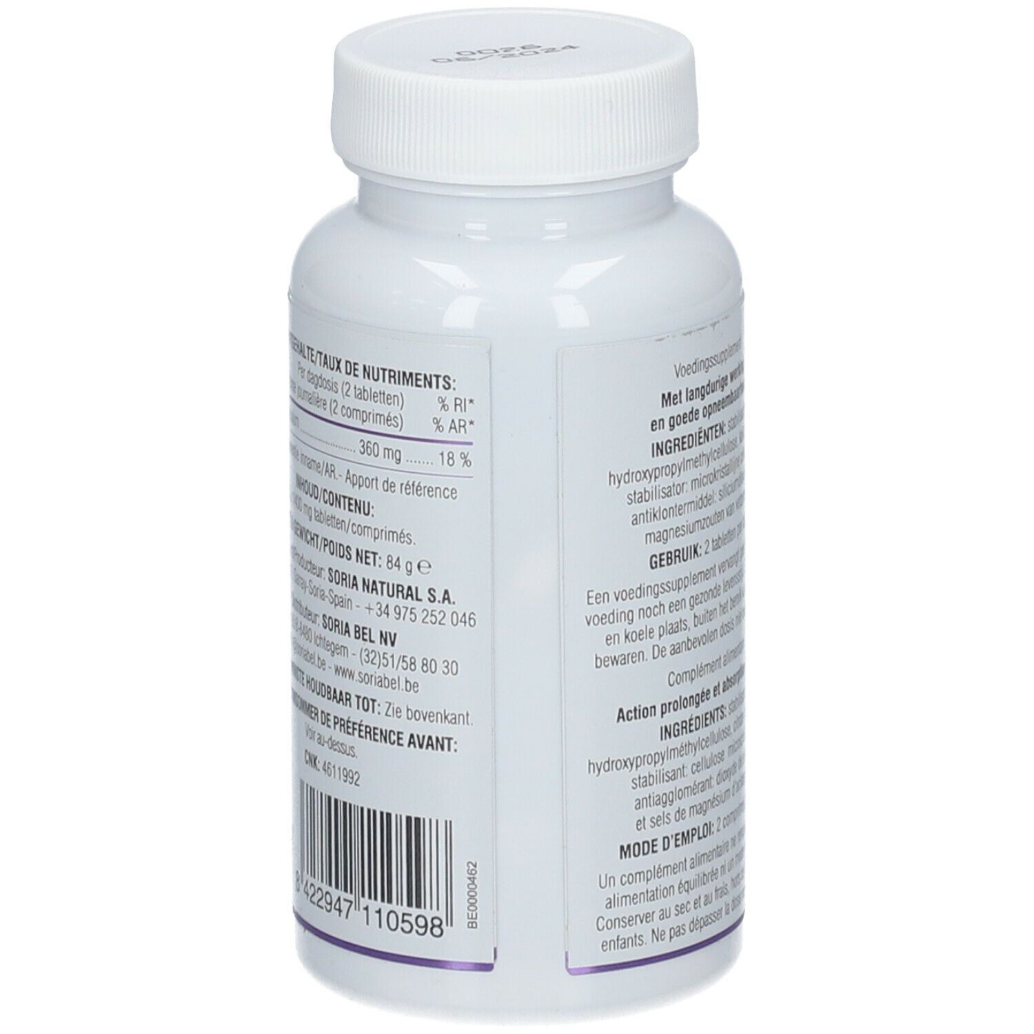 Soria Natural® Kalium - Potassium 180 mg