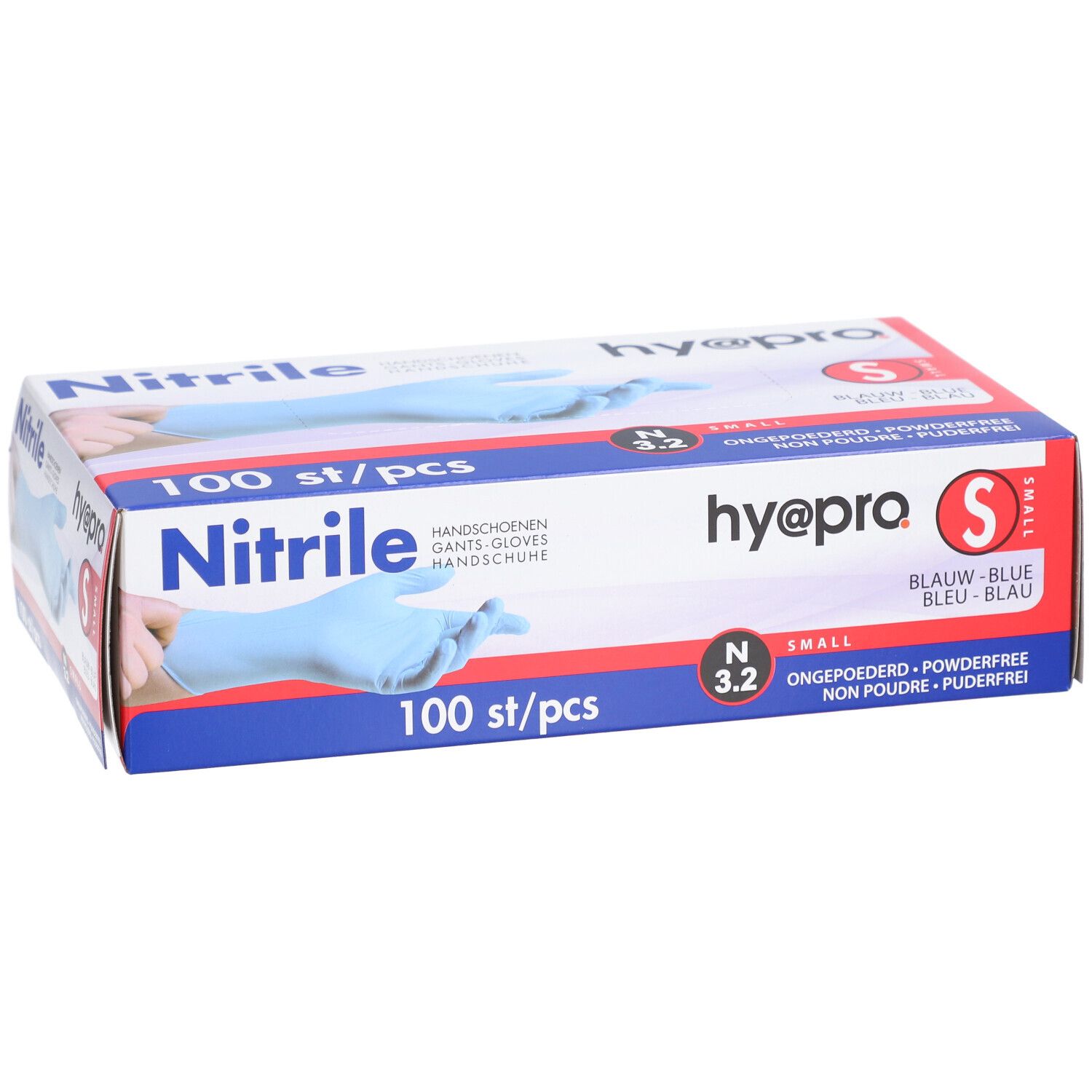 Pharmex Gants Nitrile Non Poudrés Small 100 gants