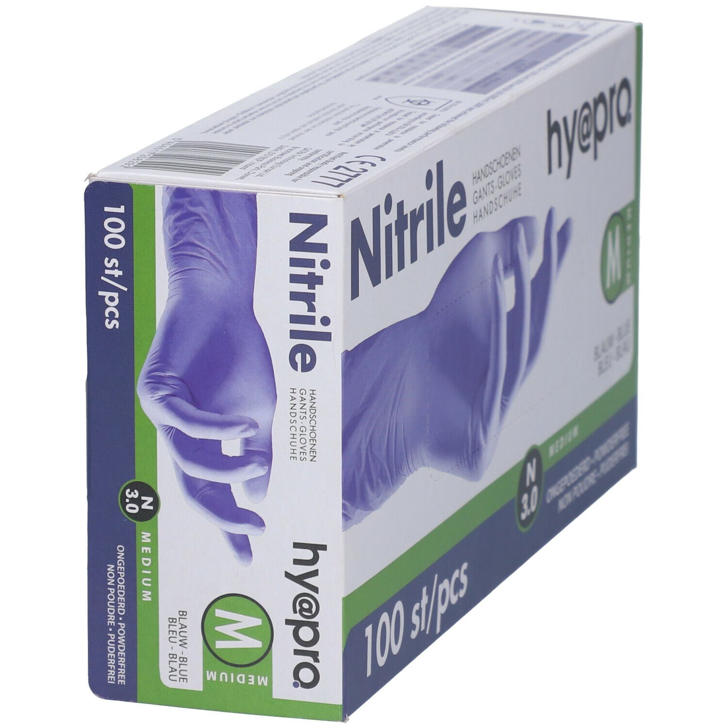 Pharmex Gants Nitrile Non Poudrés Medium 100 gants