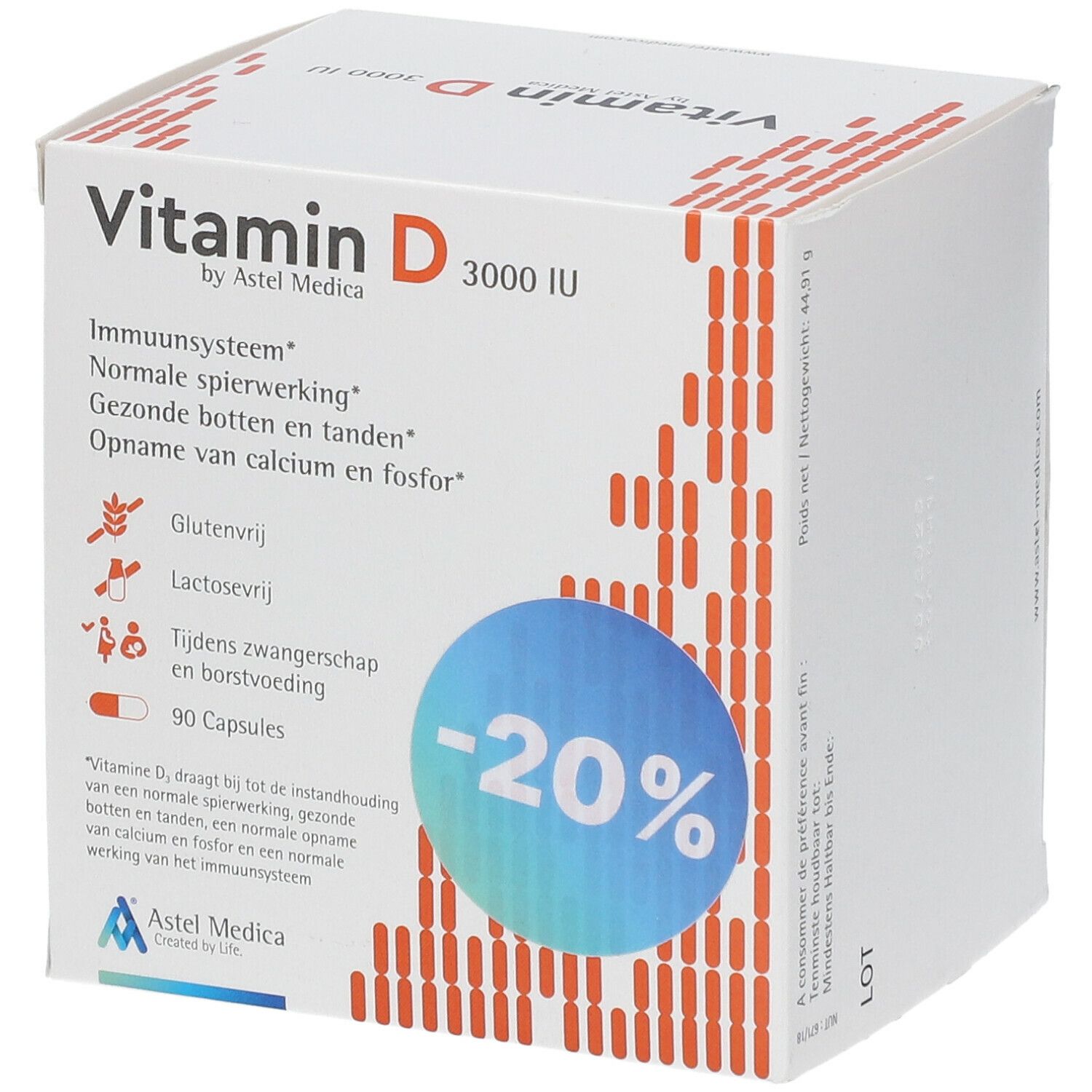Vitamin D 3000 IU Verlaagde Prijs PROMO