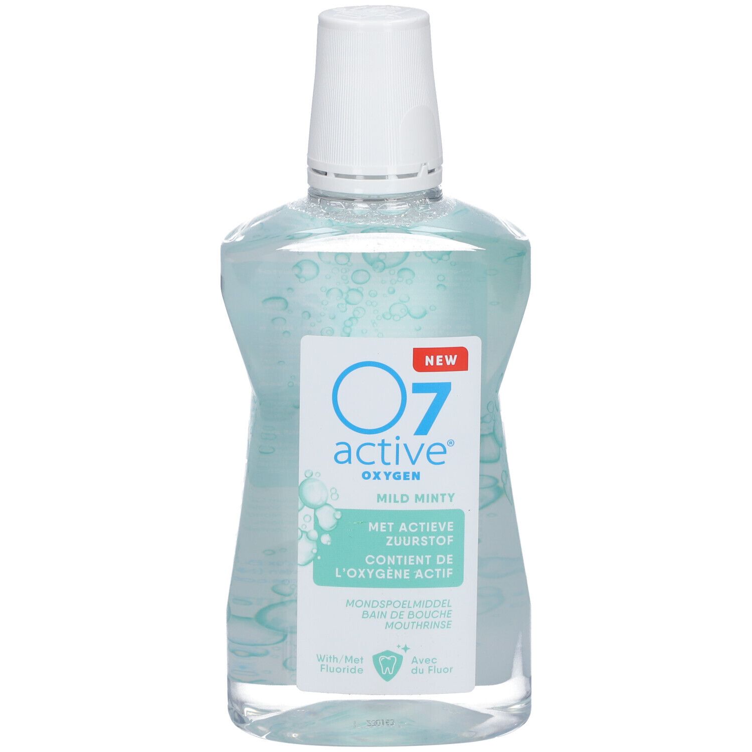 O7 Active® Bain de Bouche Menthe 500 ml collutoire, eau buccale