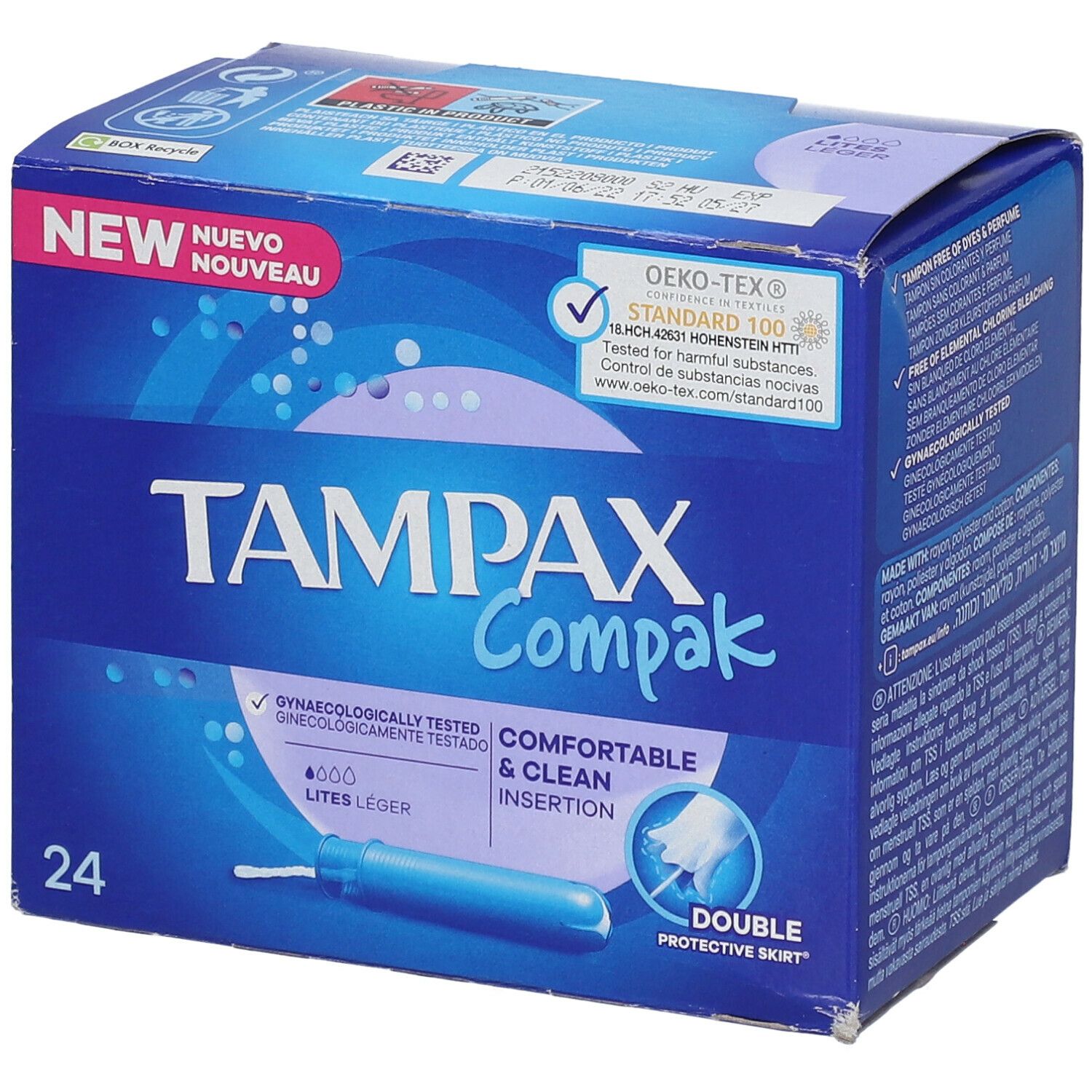 Tampax Compak Light Nieuw Model