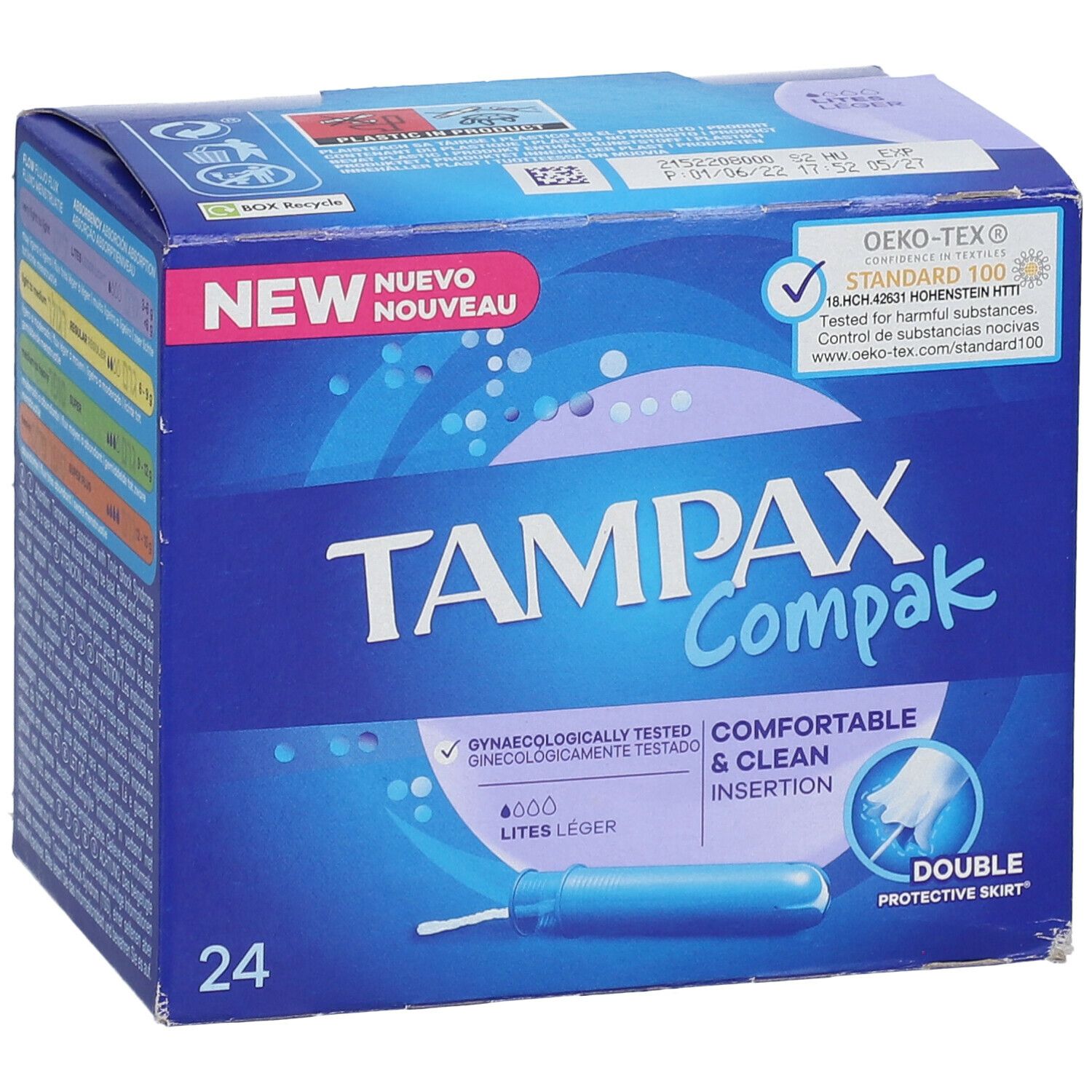 Tampax Compak Light Nieuw Model