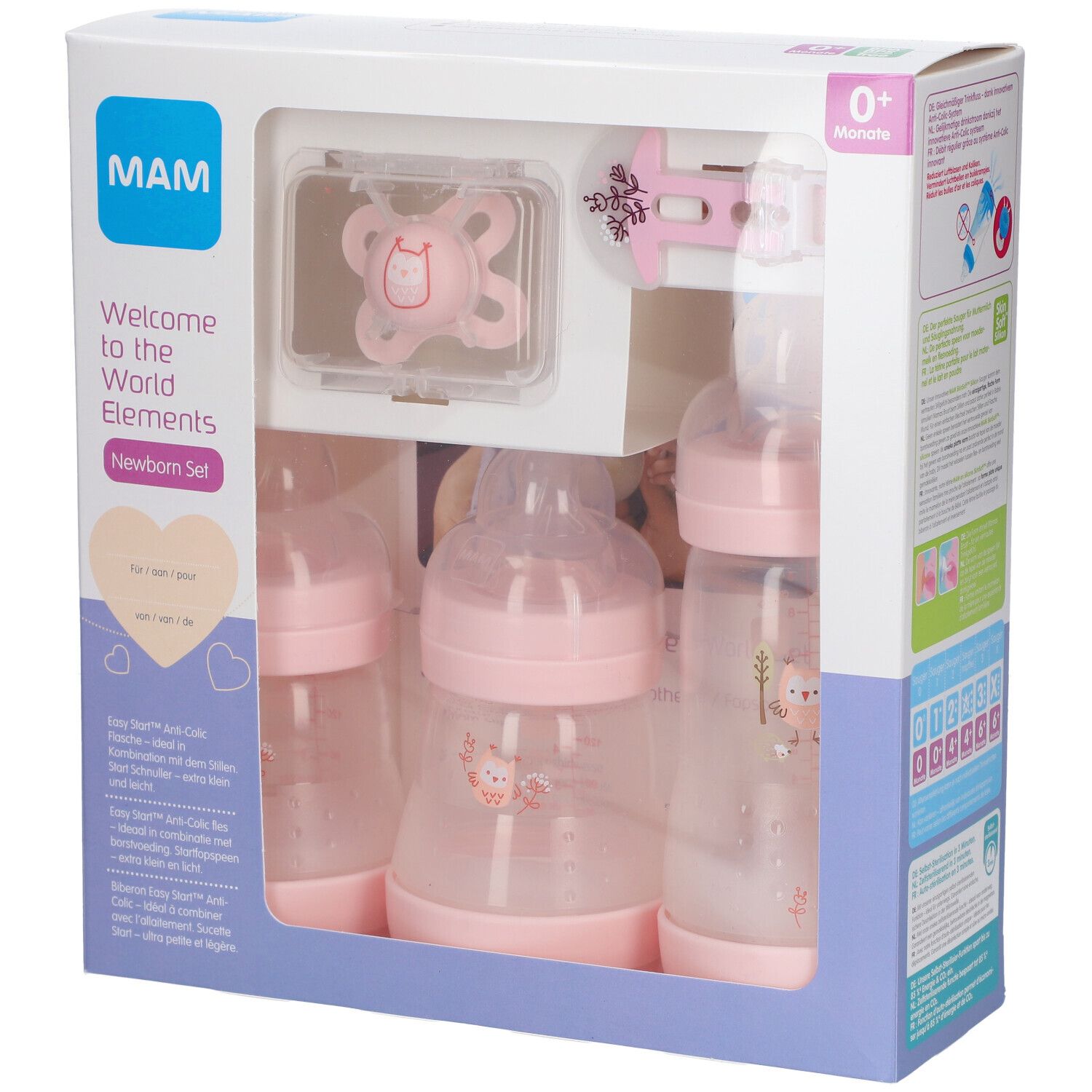 MAM Welcome to the World Elements Giftset Roze