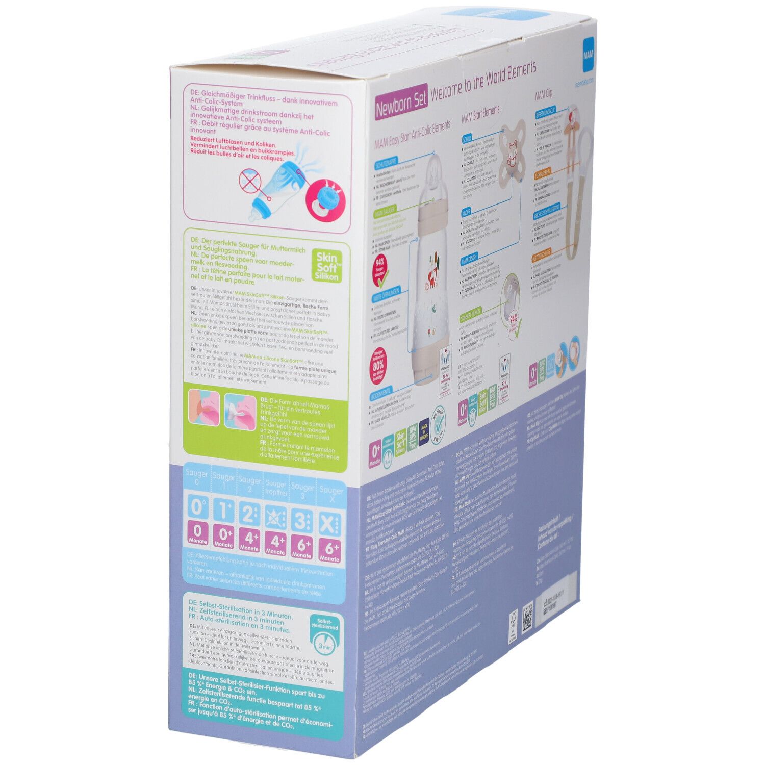 MAM Welcome to the World Elements Giftset Roze
