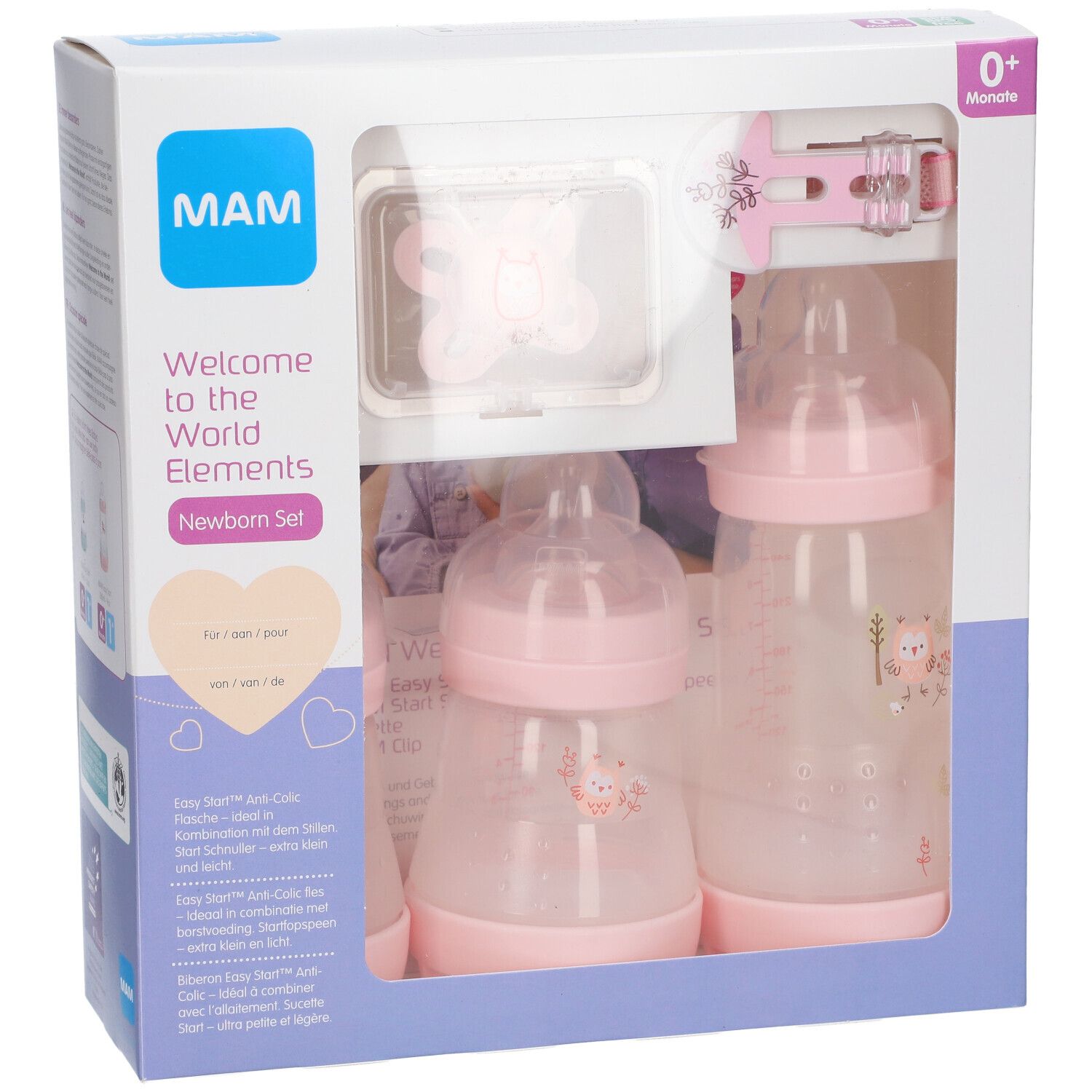 MAM Welcome to the World Elements Giftset Roze