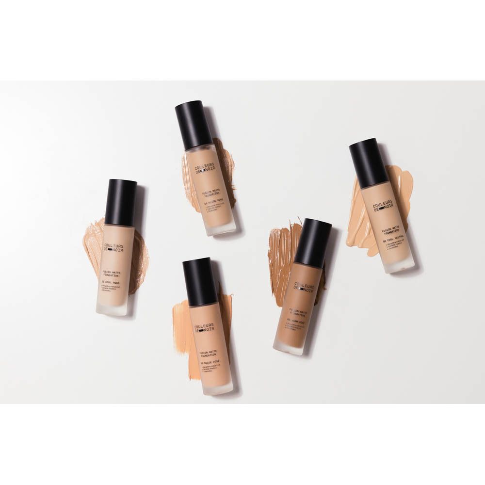 COULEURS DE NOIR Fusion Matte Foundation 02 Cool Neutral