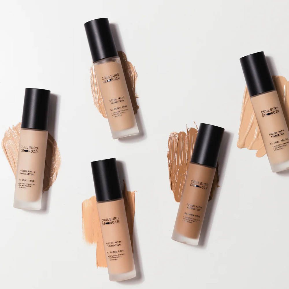 Couleurs De Noir Fusion Matte Foundation 04 Beige Doré