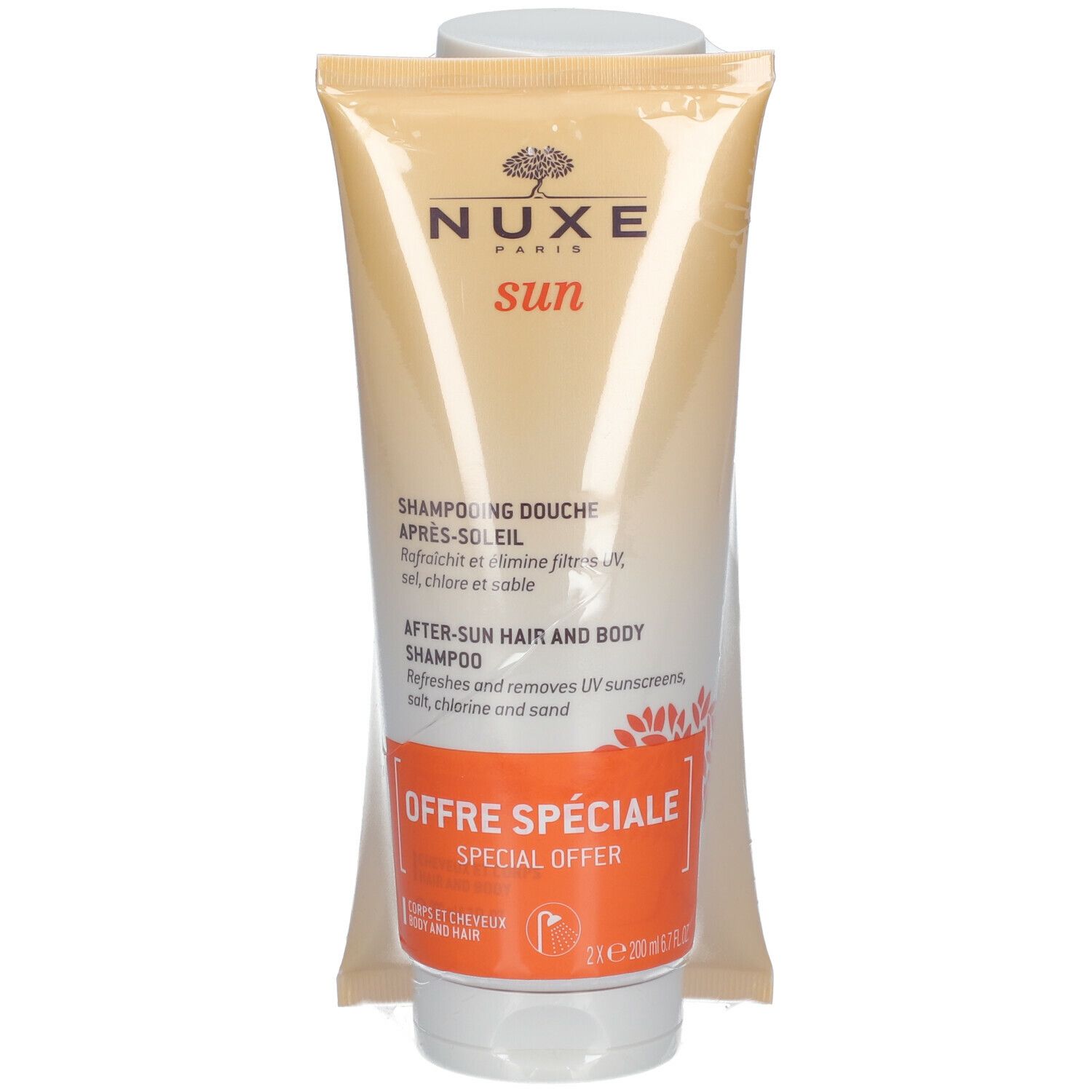 Nuxe Sun After-Sun Hair and Body Shampoo DUO